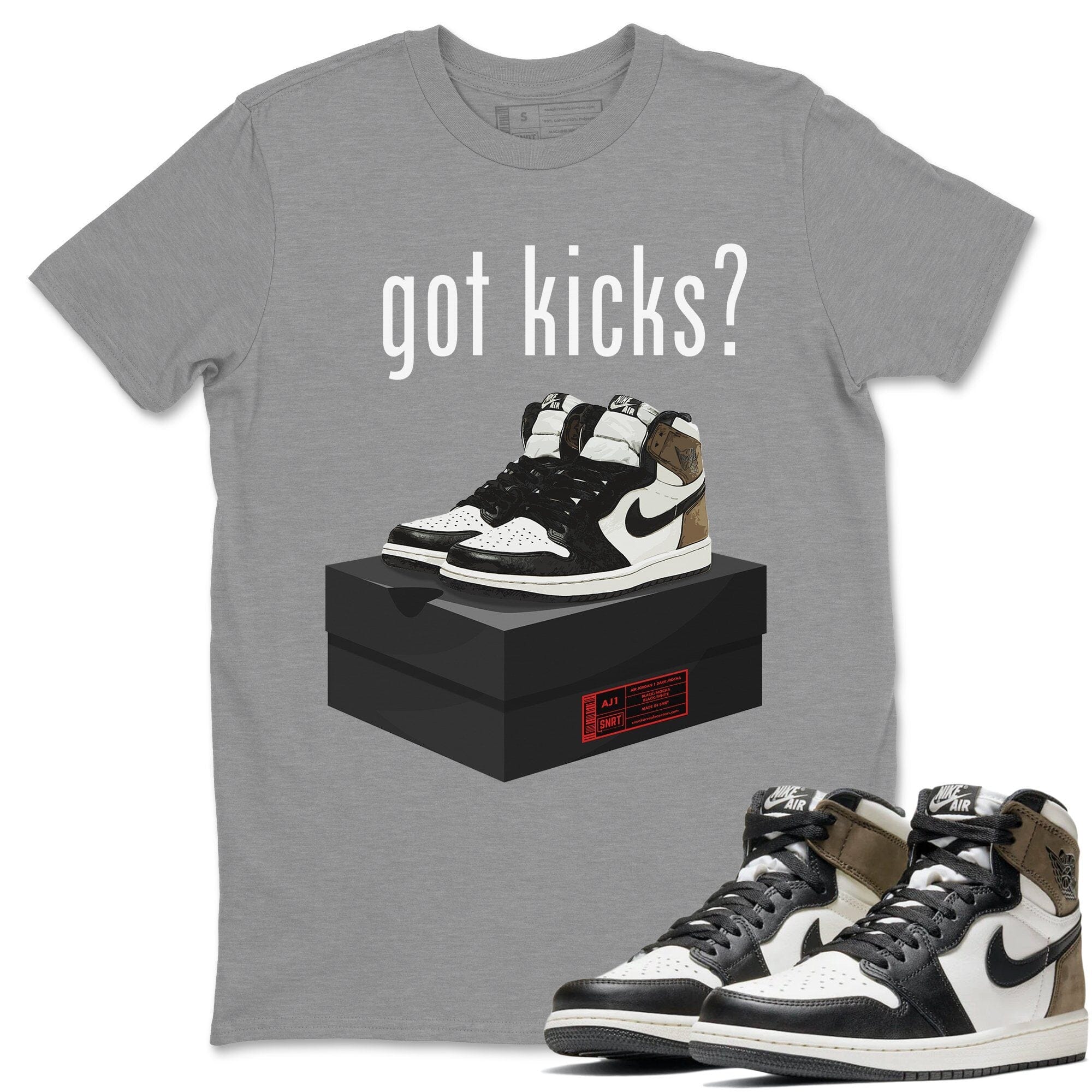 Got Kicks Unisex Tops - Air Jordan 1 Dark Mocha