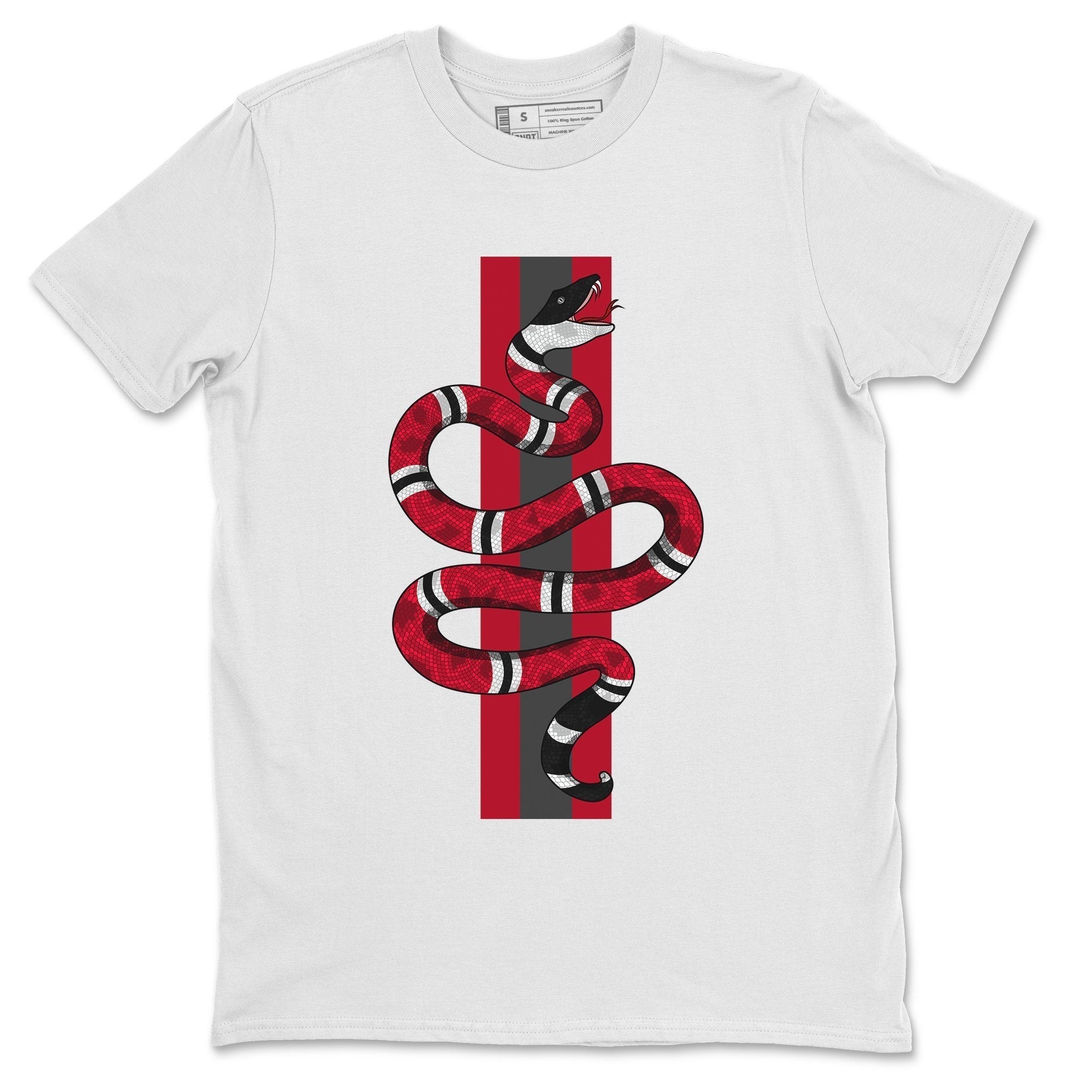Snake Unisex Tops - Air Jordan 1 Satin Red