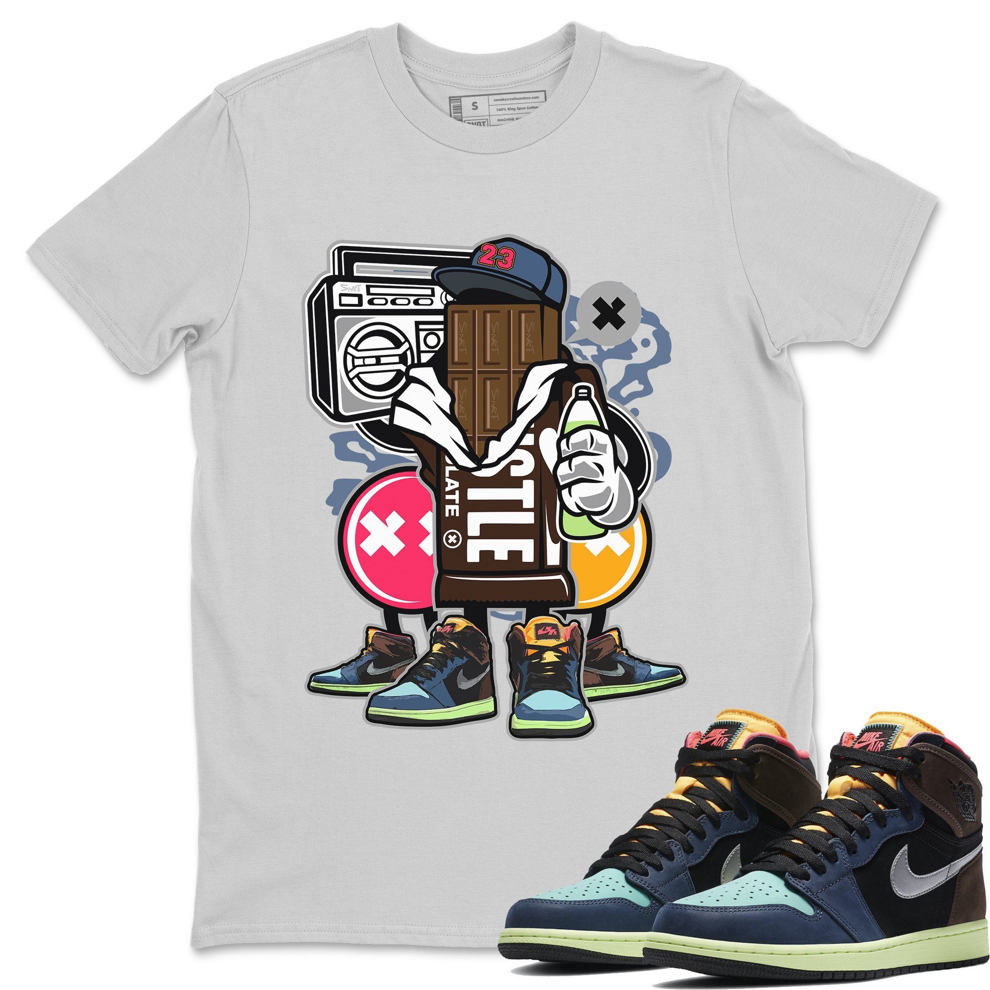 Chocolate Squad Unisex Tops - Air Jordan 1 Bio Hack