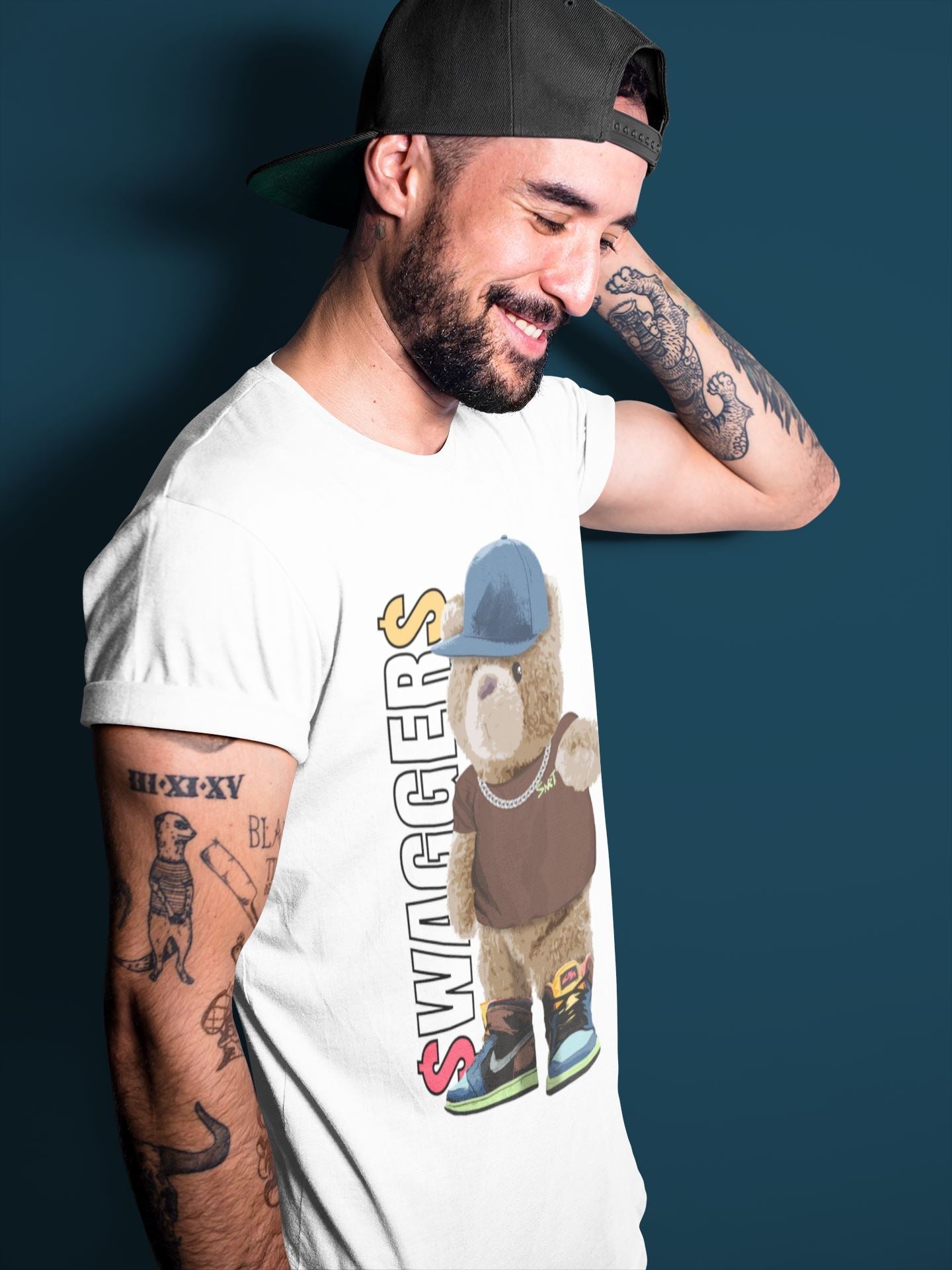 Bear Swaggers Unisex Tops - Air Jordan 1 Bio Hack