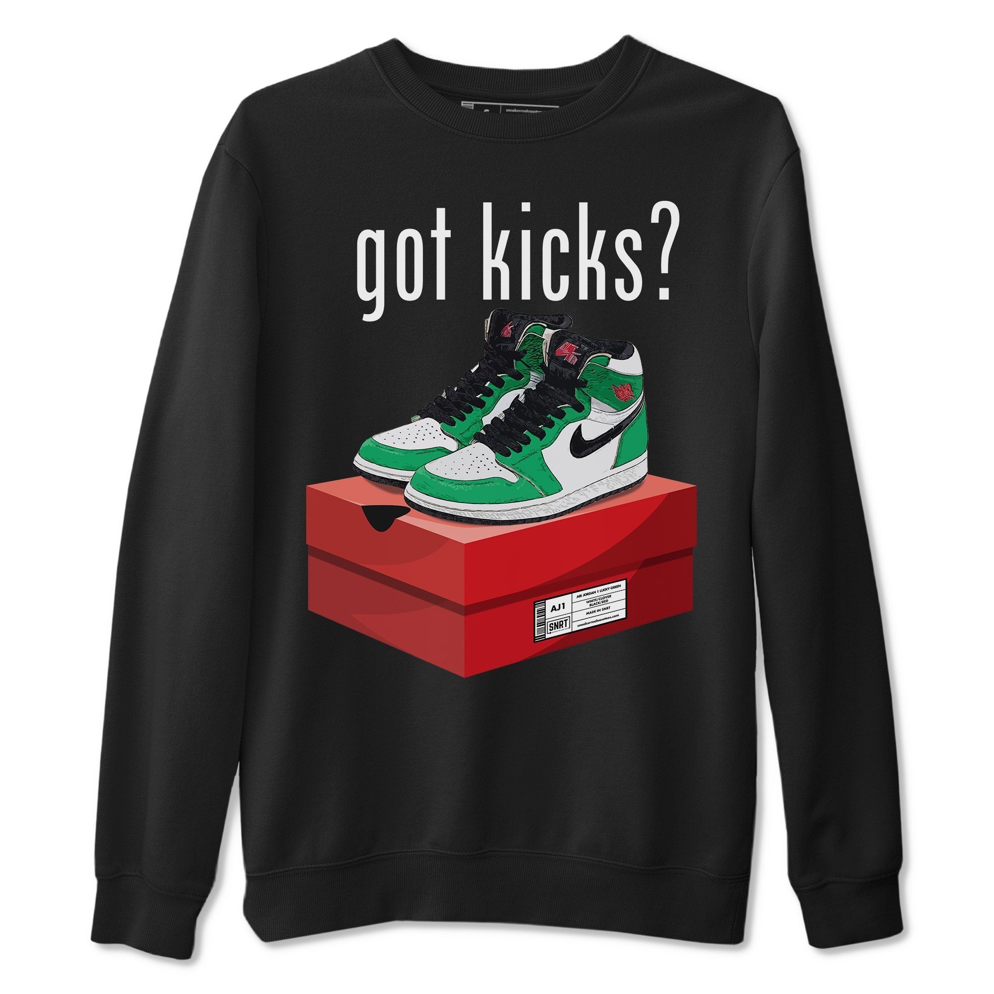 Got Kicks Unisex Tops - Air Jordan 1 Lucky Green