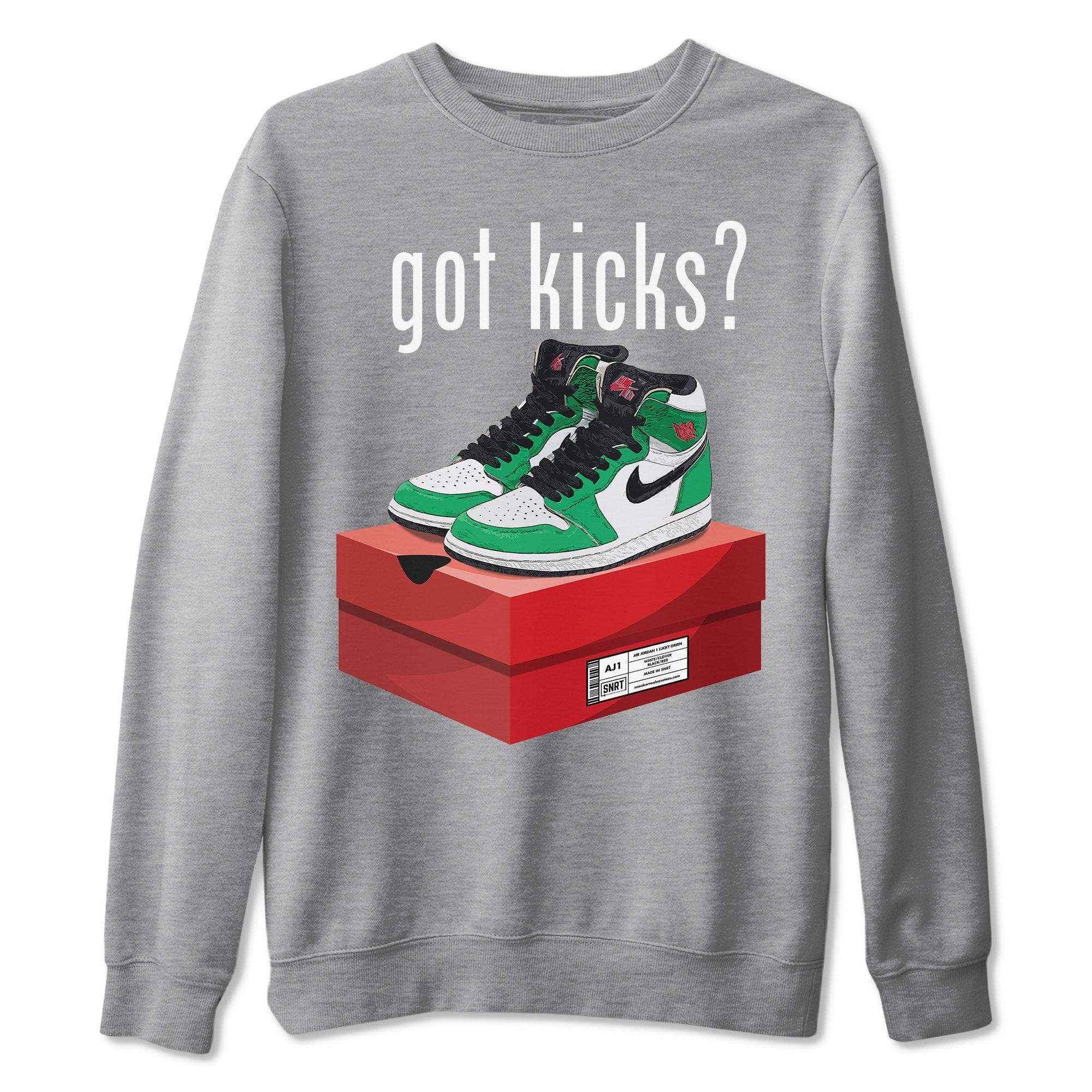 Got Kicks Unisex Tops - Air Jordan 1 Lucky Green