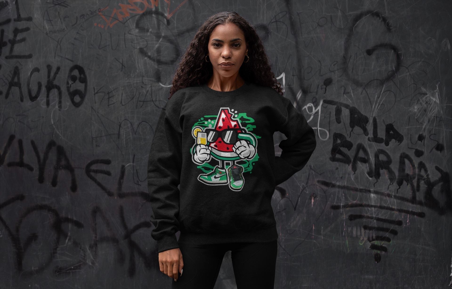 Stay Fresh Unisex Tops - Air Jordan 1 Lucky Green