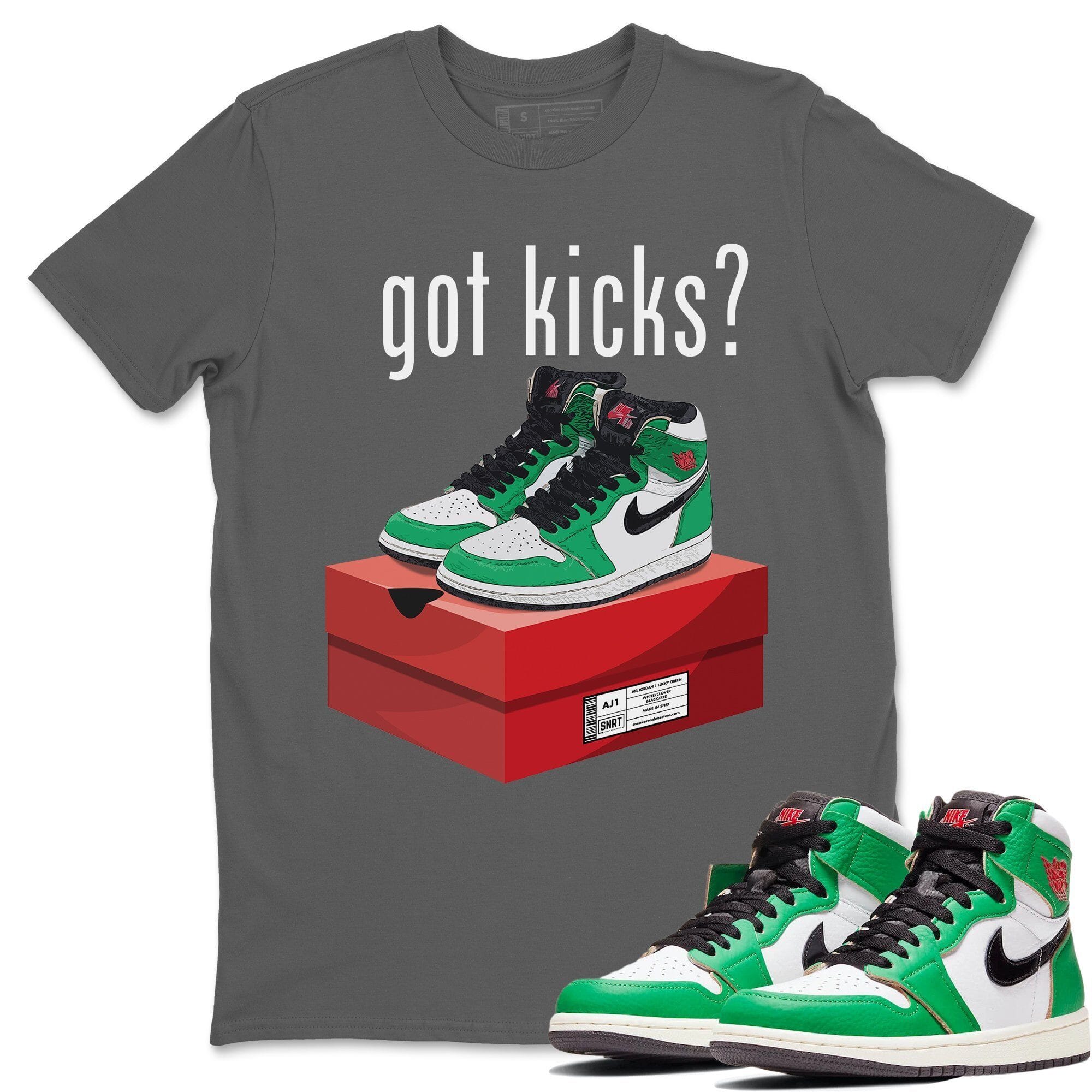 Got Kicks Unisex Tops - Air Jordan 1 Lucky Green