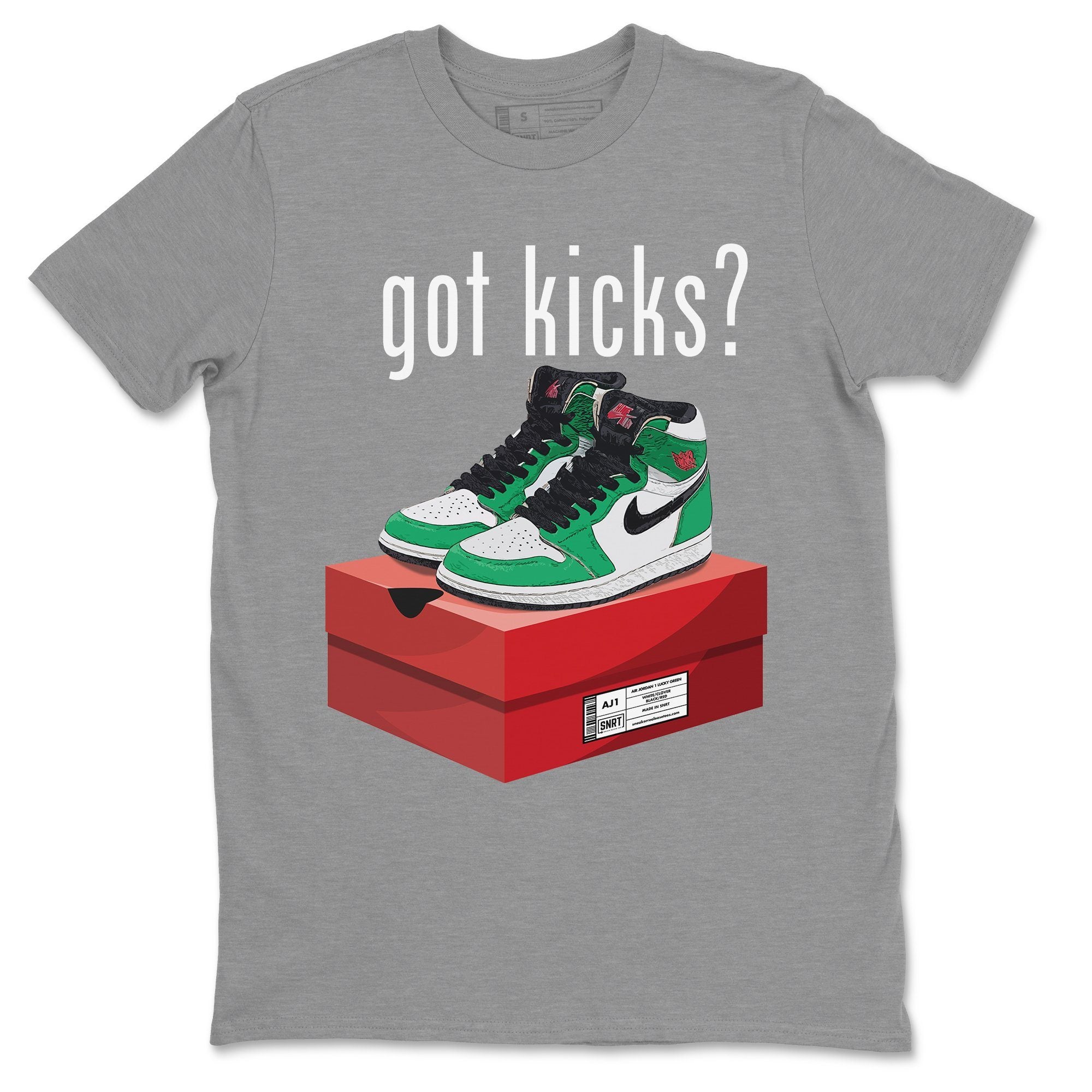 Got Kicks Unisex Tops - Air Jordan 1 Lucky Green