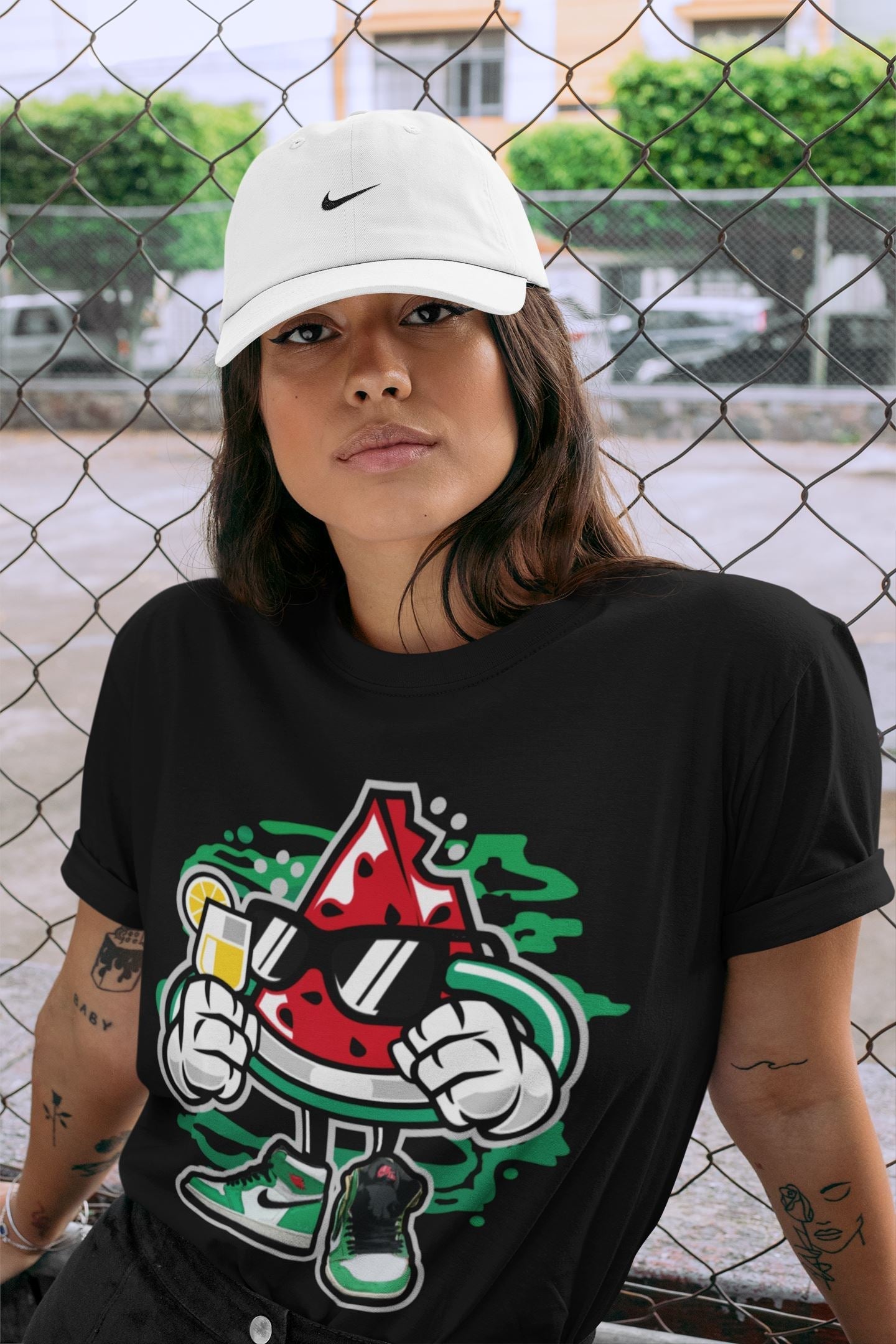 Stay Fresh Unisex Tops - Air Jordan 1 Lucky Green