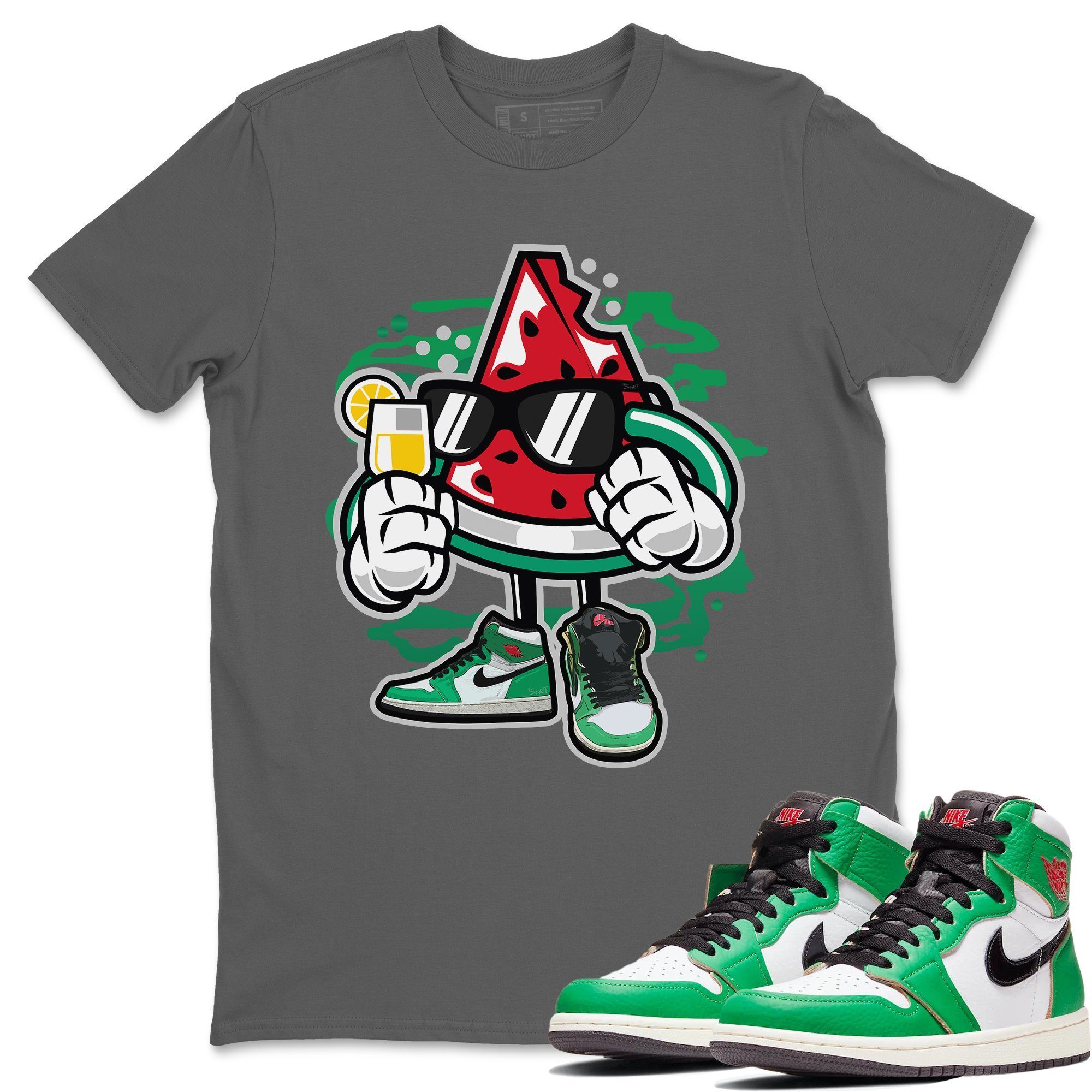 Stay Fresh Unisex Tops - Air Jordan 1 Lucky Green