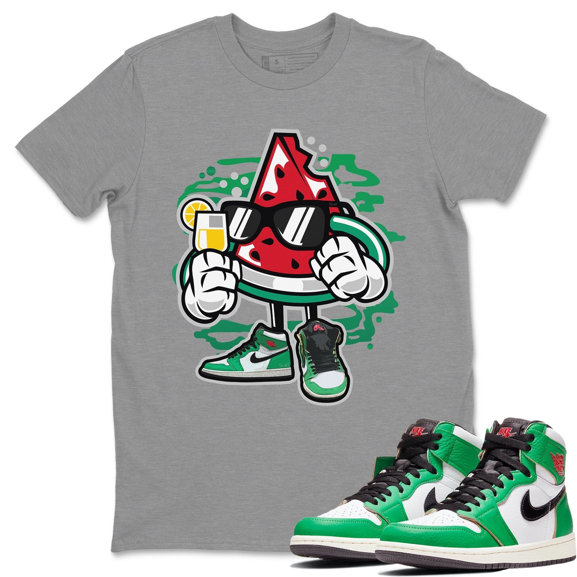 Stay Fresh Unisex Tops - Air Jordan 1 Lucky Green