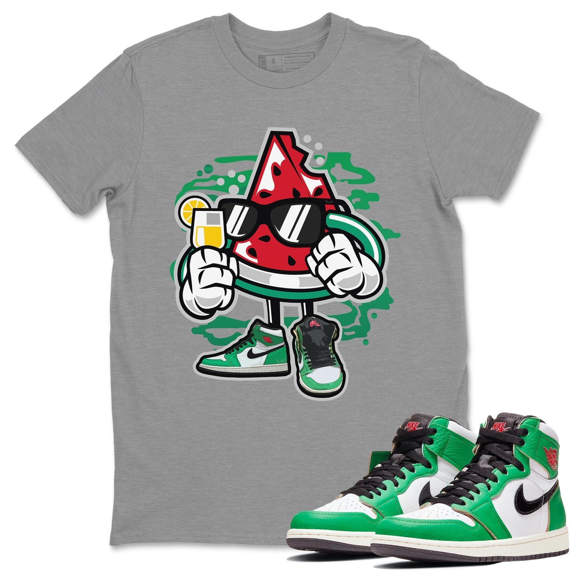 Stay Fresh Unisex Tops - Air Jordan 1 Lucky Green