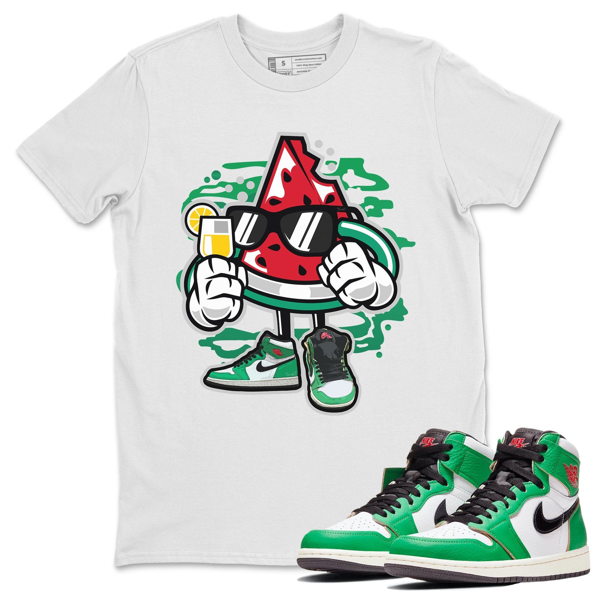 Stay Fresh Unisex Tops - Air Jordan 1 Lucky Green