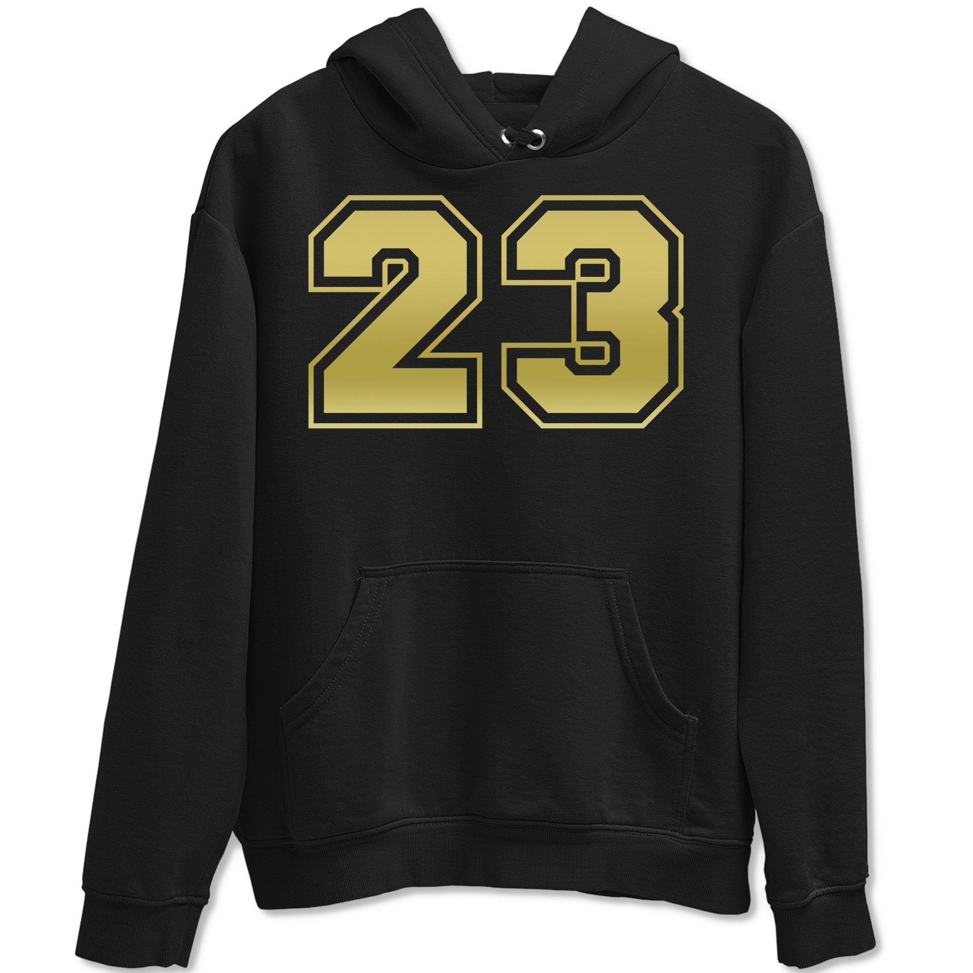 Number 23 Unisex Tops - Air Jordan 1 Metallic Gold