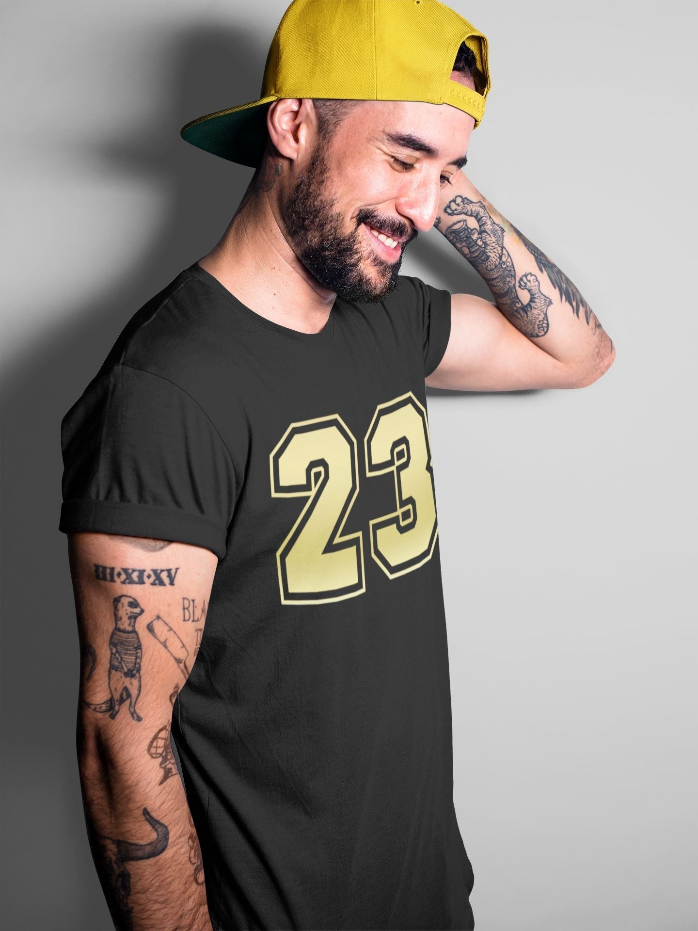 Number 23 Unisex Tops - Air Jordan 1 Metallic Gold