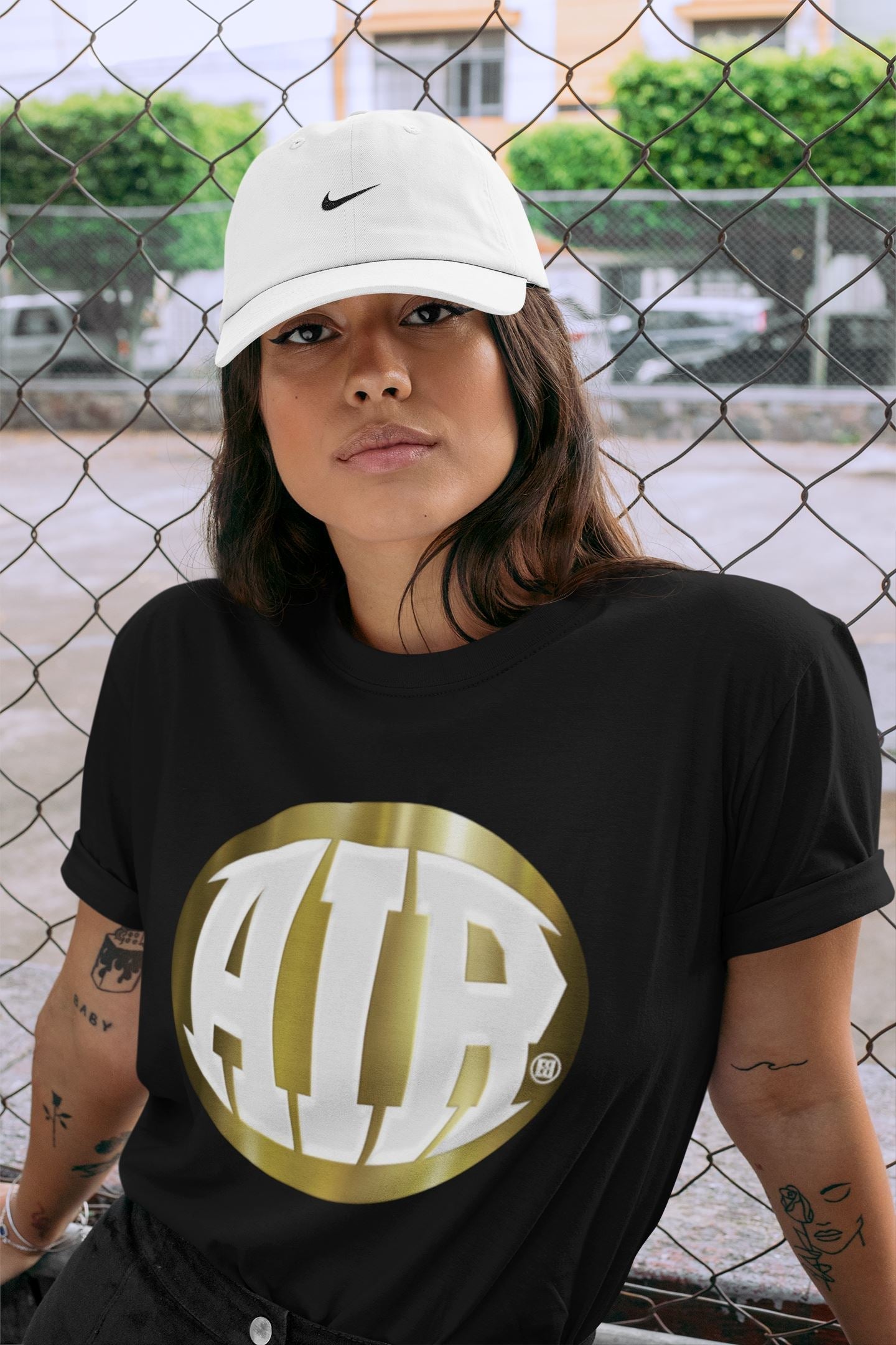 AIR Unisex Tops - Air Jordan 1 Metallic Gold
