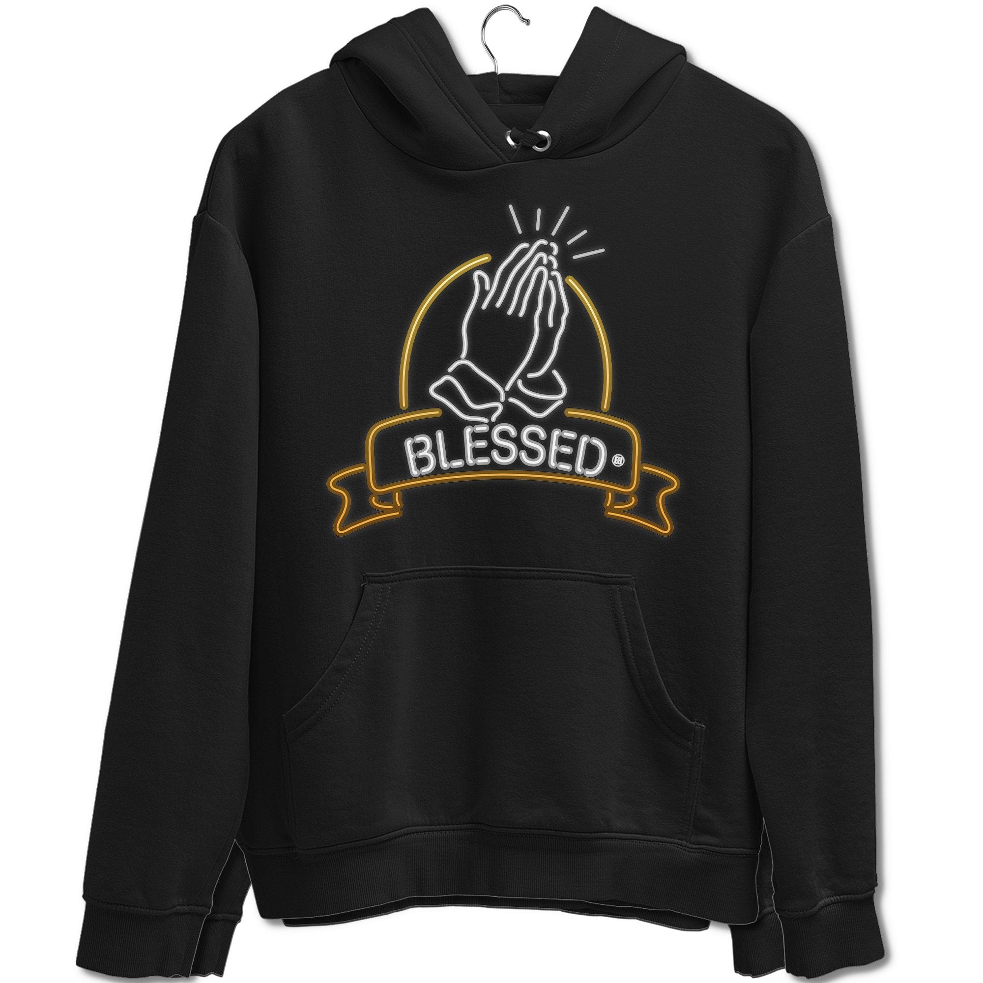 Blessed Unisex Tops - Air Jordan 1 Metallic Gold