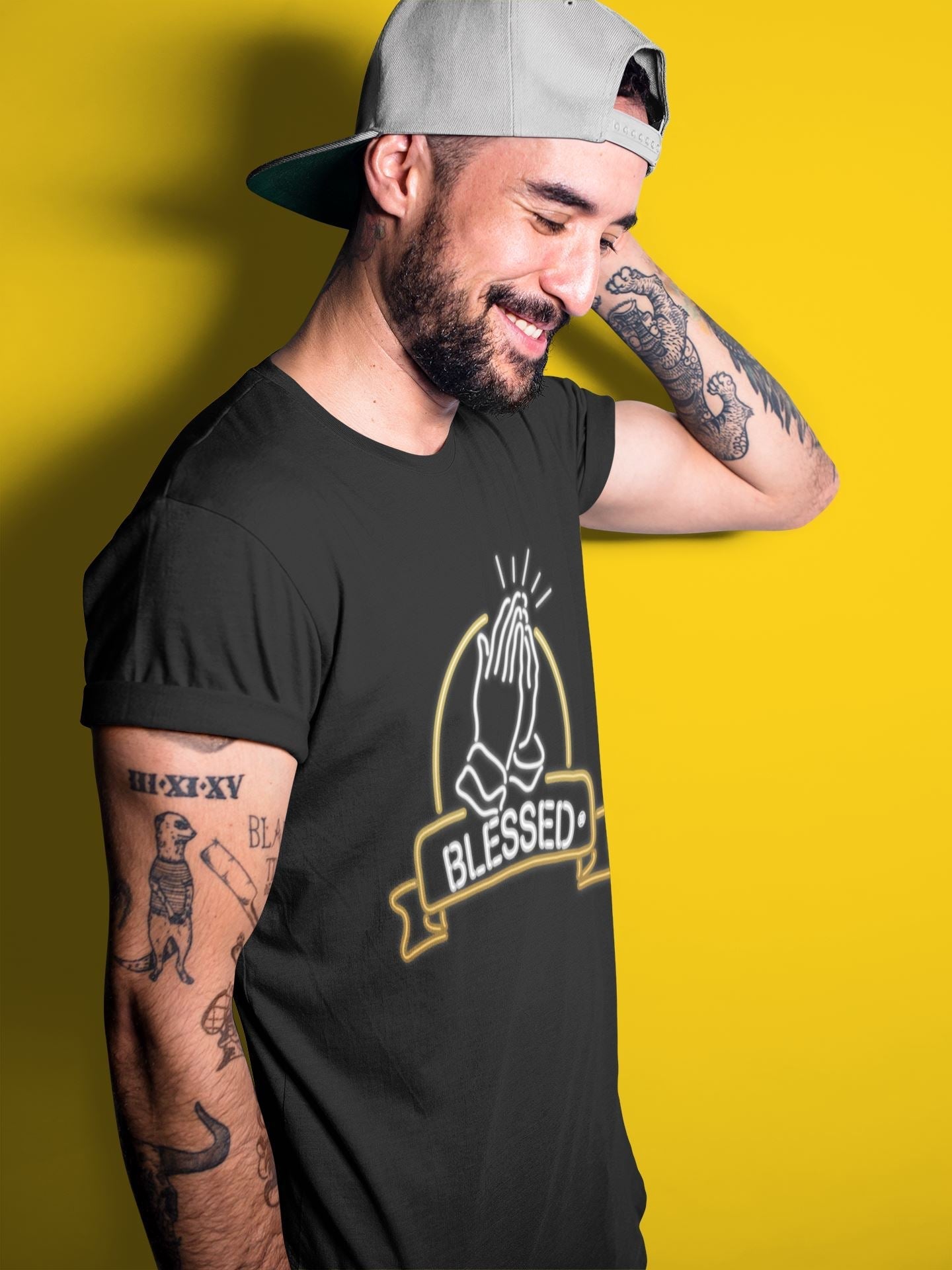 Blessed Unisex Tops - Air Jordan 1 Metallic Gold