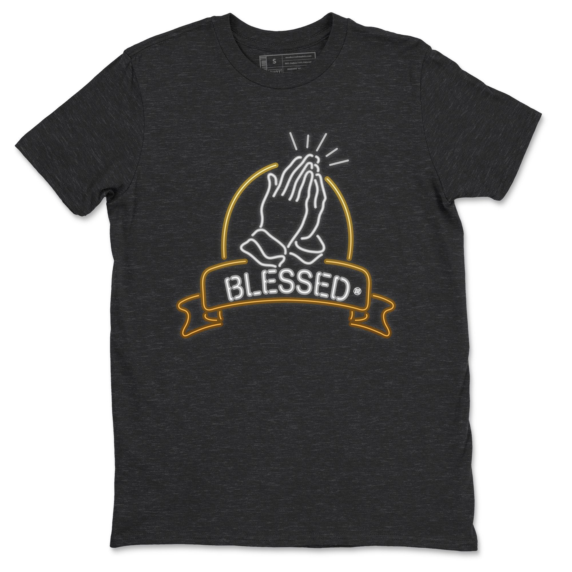 Blessed Unisex Tops - Air Jordan 1 Metallic Gold