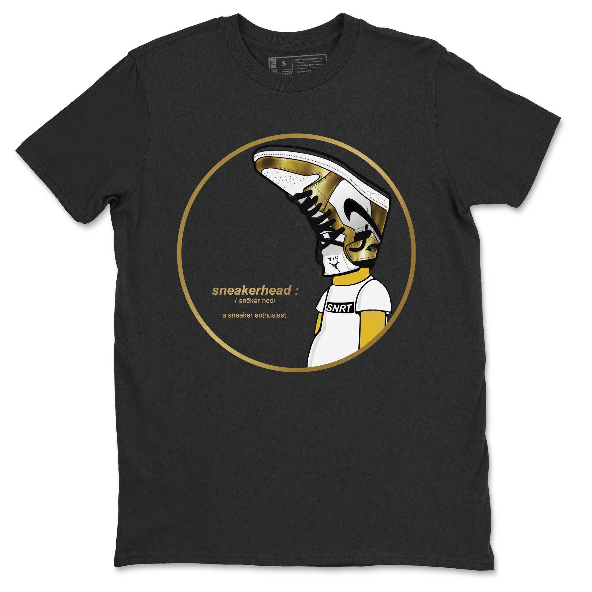 snkmatch Unisex Tops - Air Jordan 1 Metallic Gold