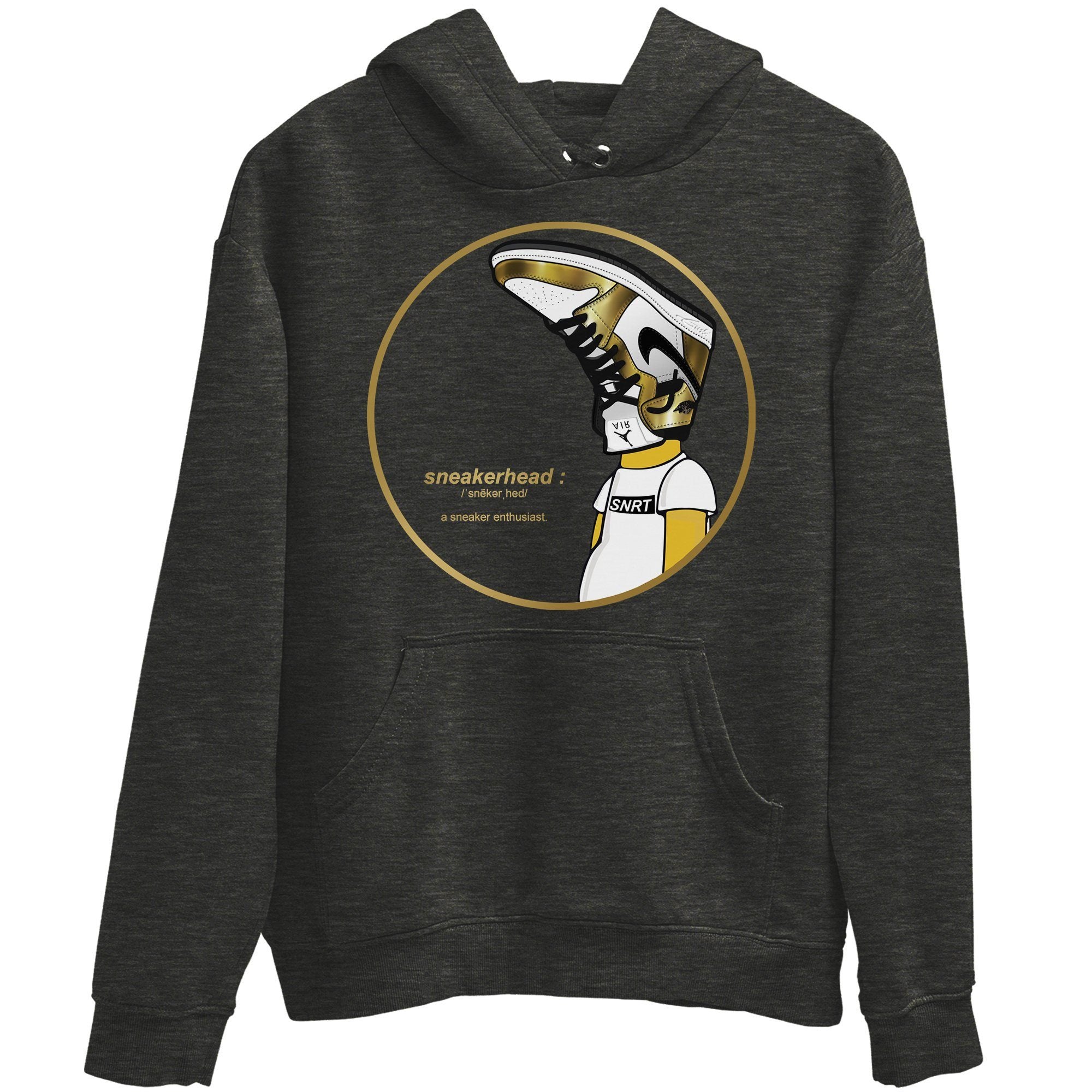 snkmatch Unisex Tops - Air Jordan 1 Metallic Gold