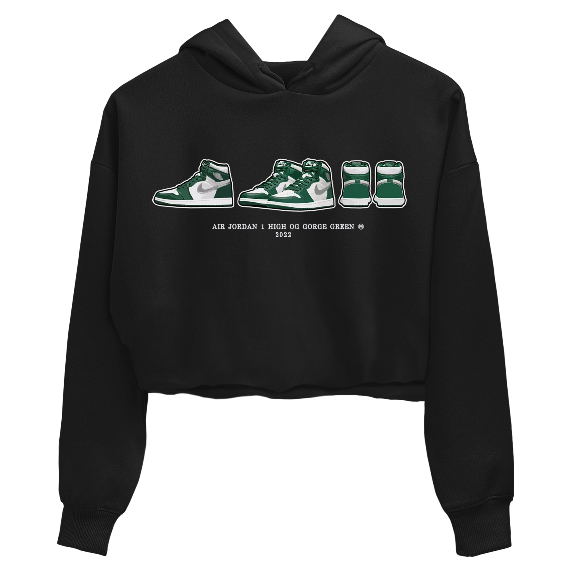 snkmatch Prelude Women's Tops - Air Jordan 1 Gorge Green