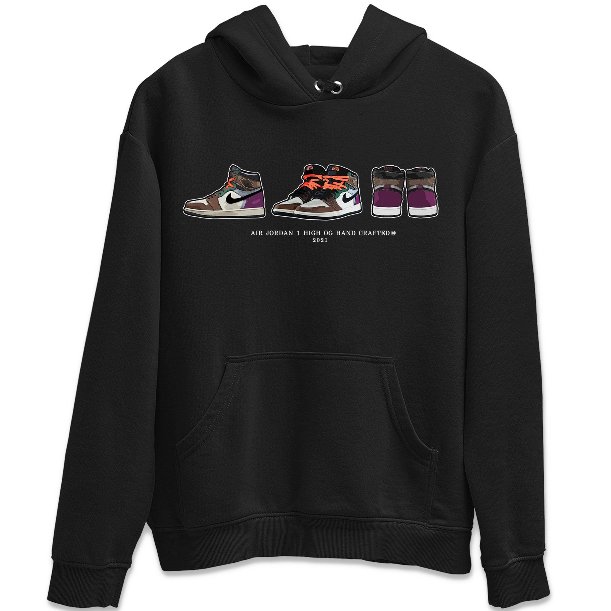 snkmatch Prelude Unisex Tops - Air Jordan 1 Hand Crafted