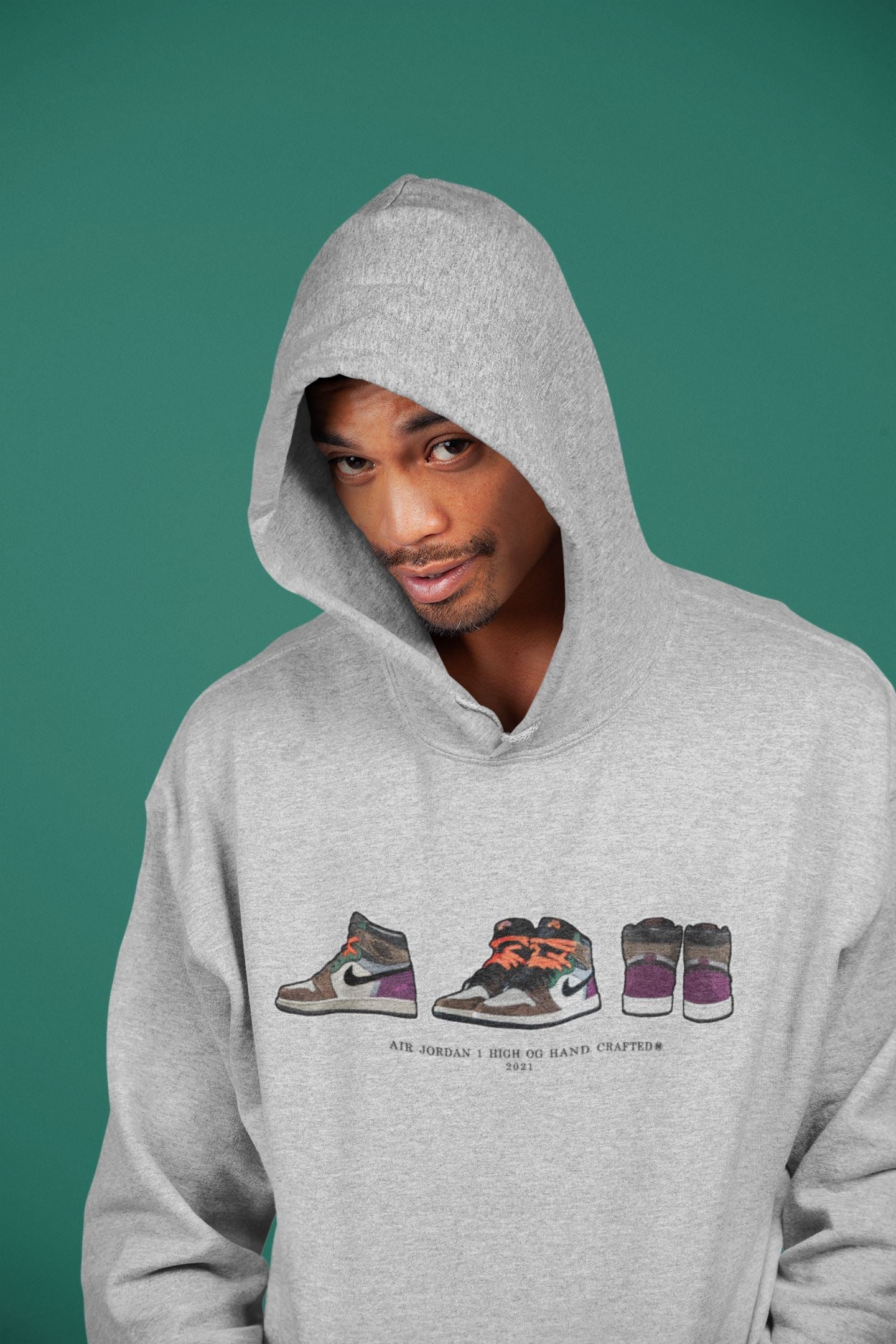 snkmatch Prelude Unisex Tops - Air Jordan 1 Hand Crafted