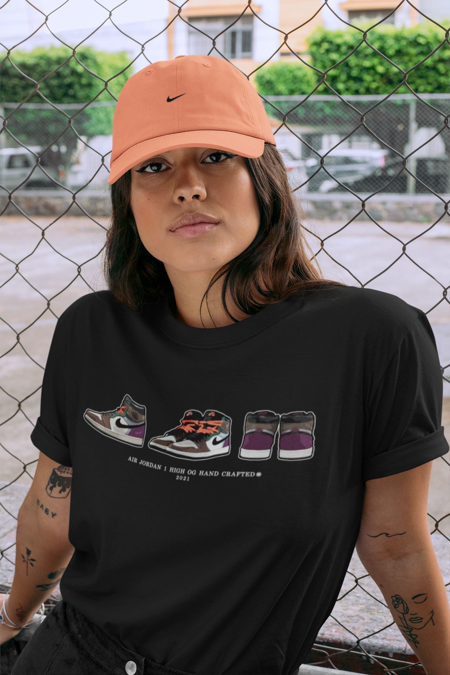 snkmatch Prelude Unisex Tops - Air Jordan 1 Hand Crafted