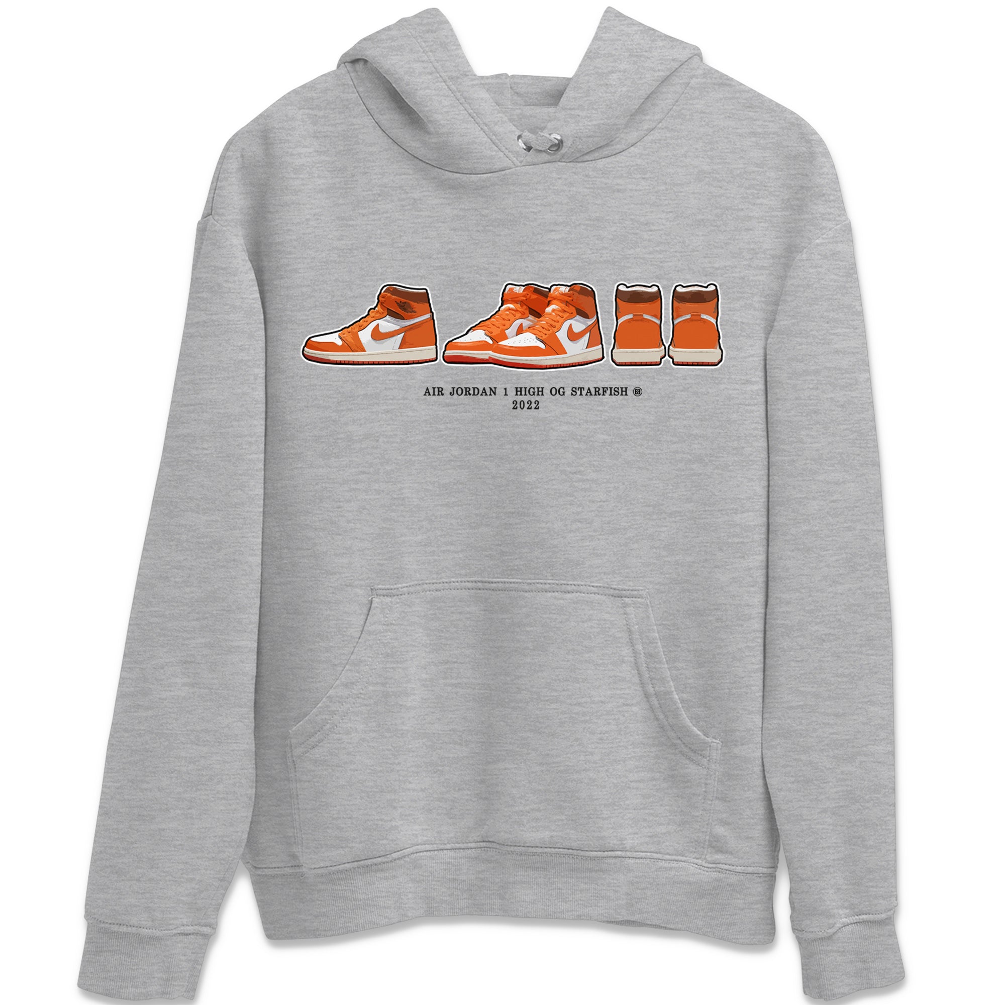 snkmatch Prelude Unisex Tops - Air Jordan 1 Starfish