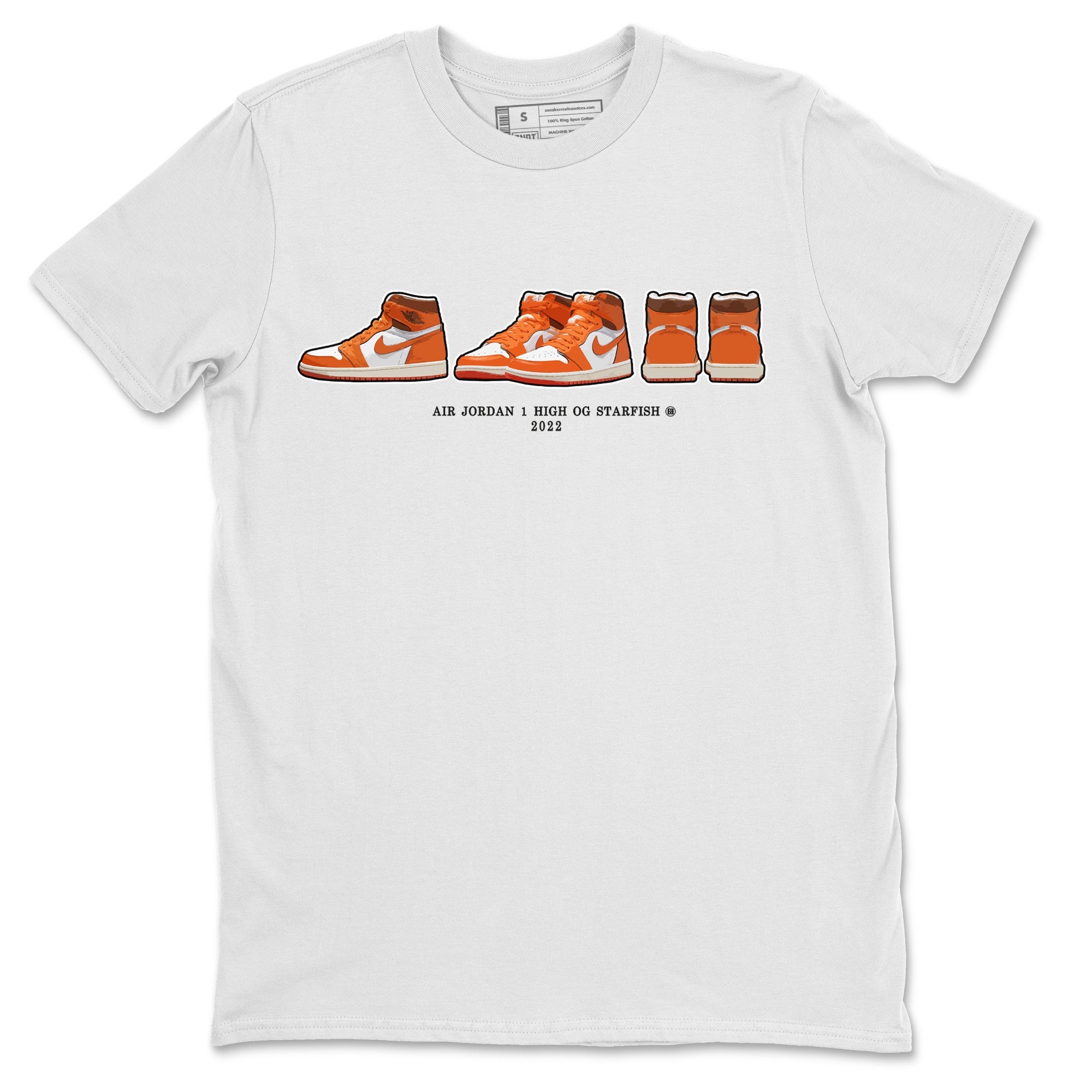snkmatch Prelude Unisex Tops - Air Jordan 1 Starfish