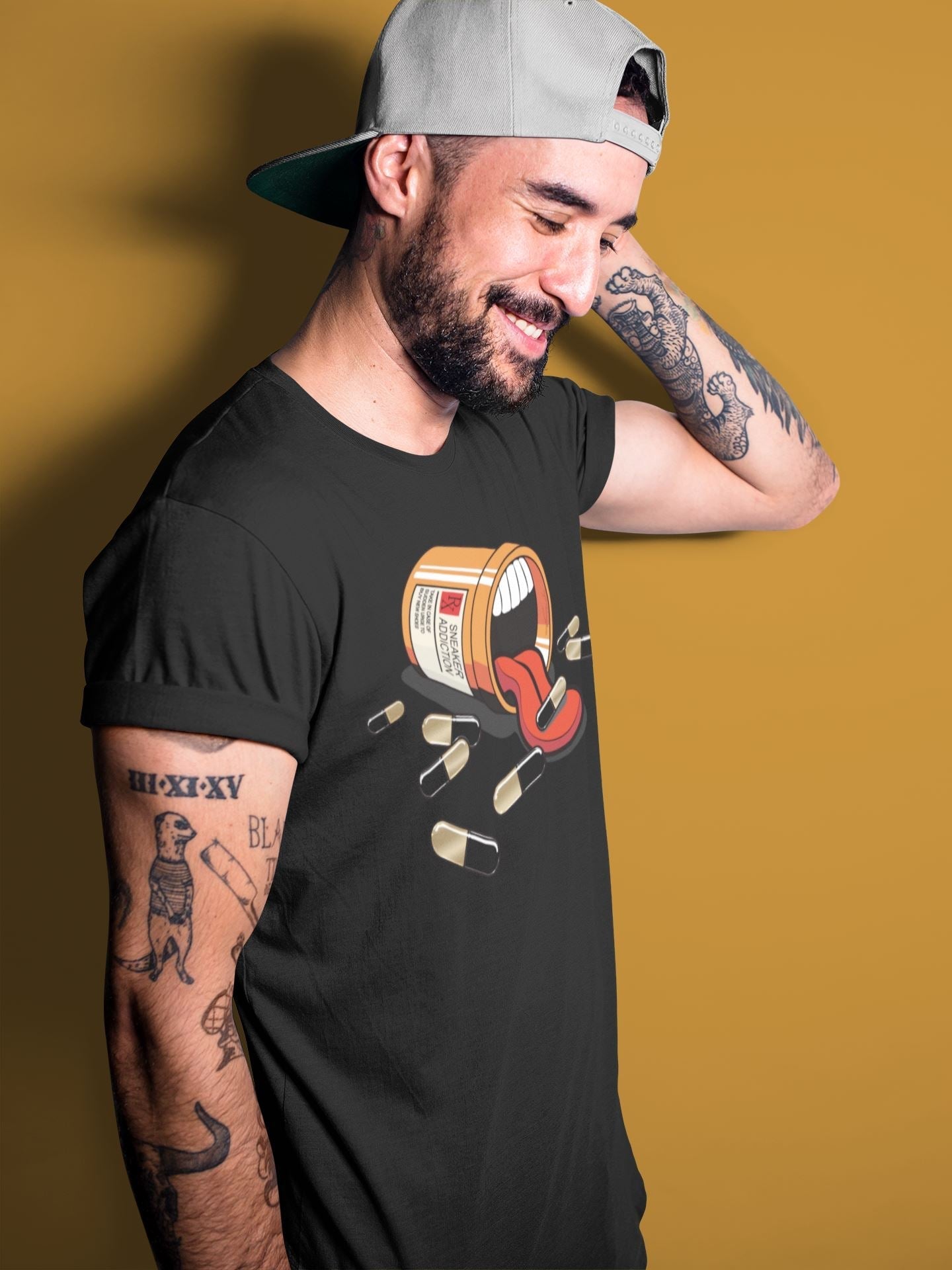 snkmatch Addiction Unisex Tops - Air Jordan 1 Black Metallic Gold