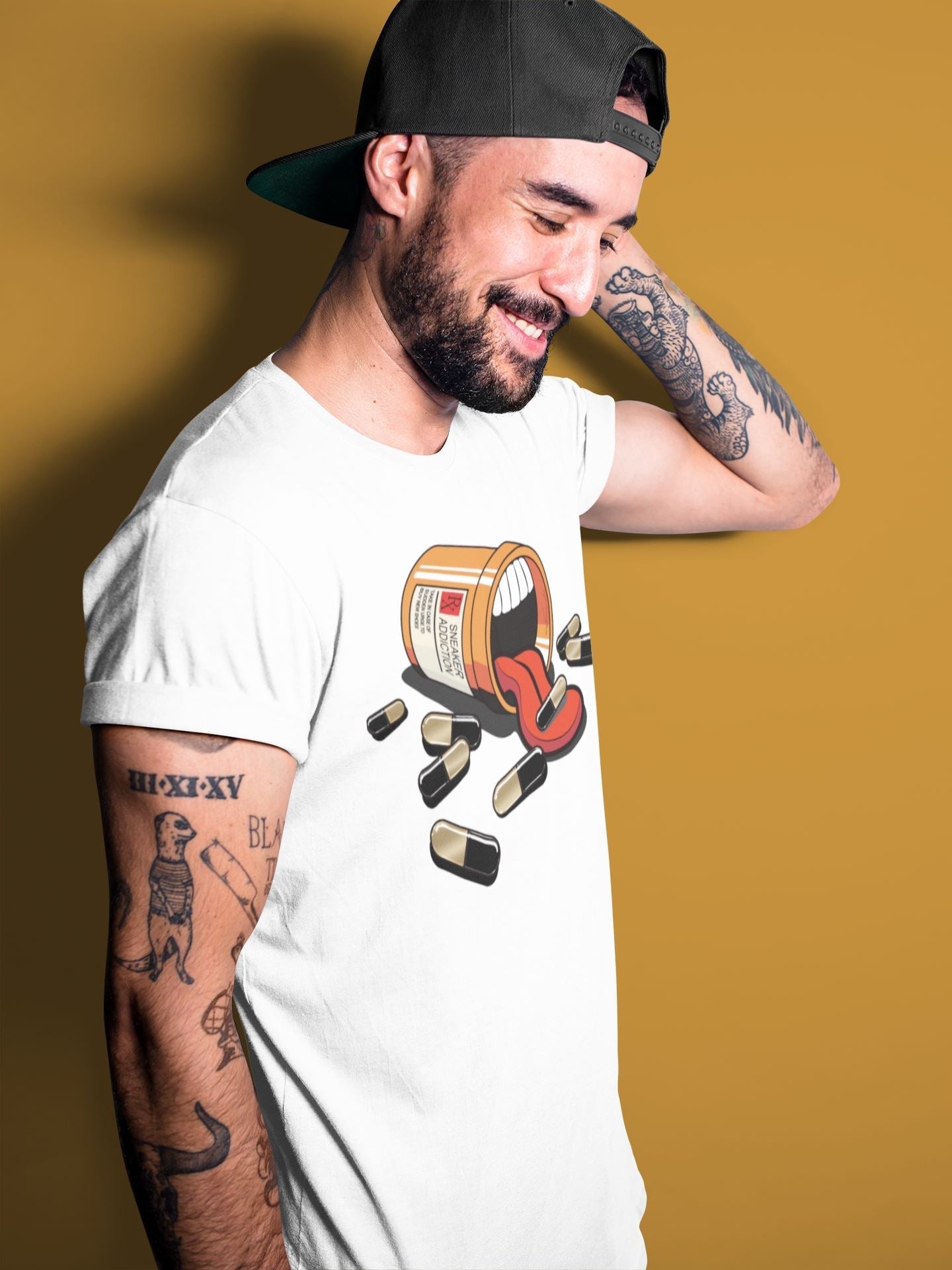 snkmatch Addiction Unisex Tops - Air Jordan 1 Black Metallic Gold
