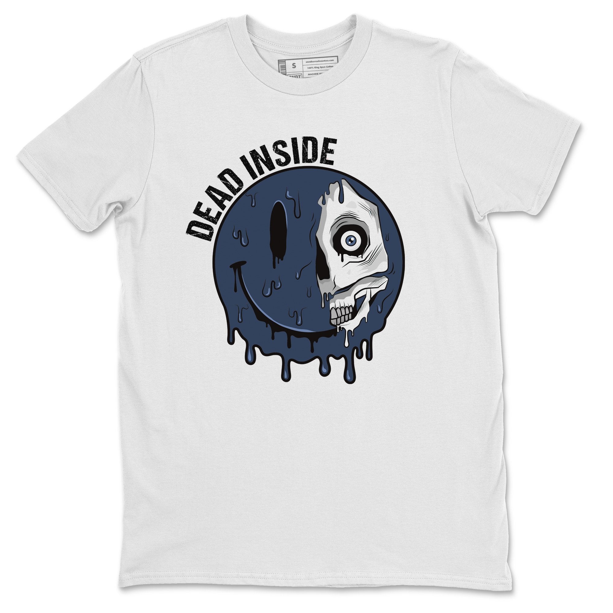 Dead Inside Unisex Tops - Air Jordan 1 Midnight Navy