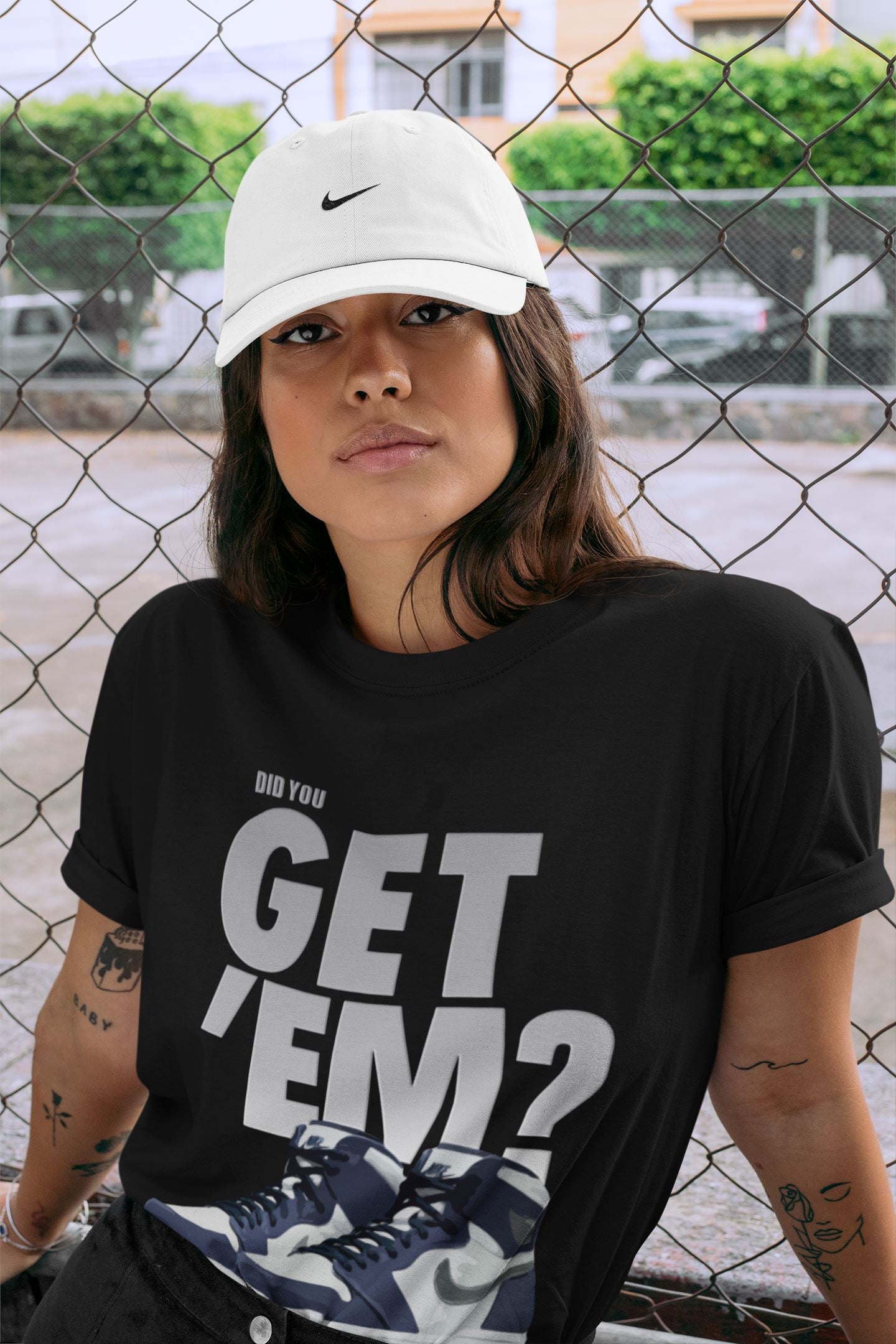 Did You Get 'Em Unisex Tops - Air Jordan 1 Midnight Navy