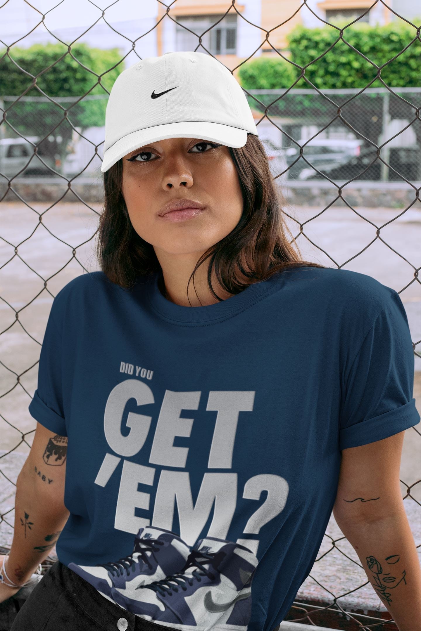 Did You Get 'Em Unisex Tops - Air Jordan 1 Midnight Navy