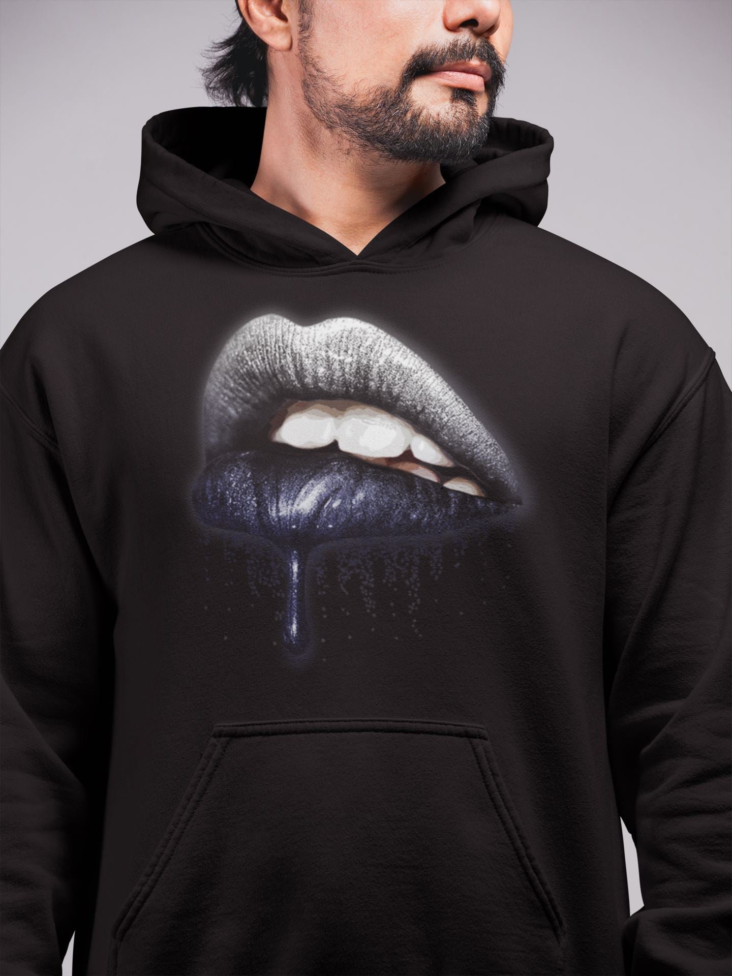 Dripping Lips Unisex Tops - Air Jordan 1 Midnight Navy