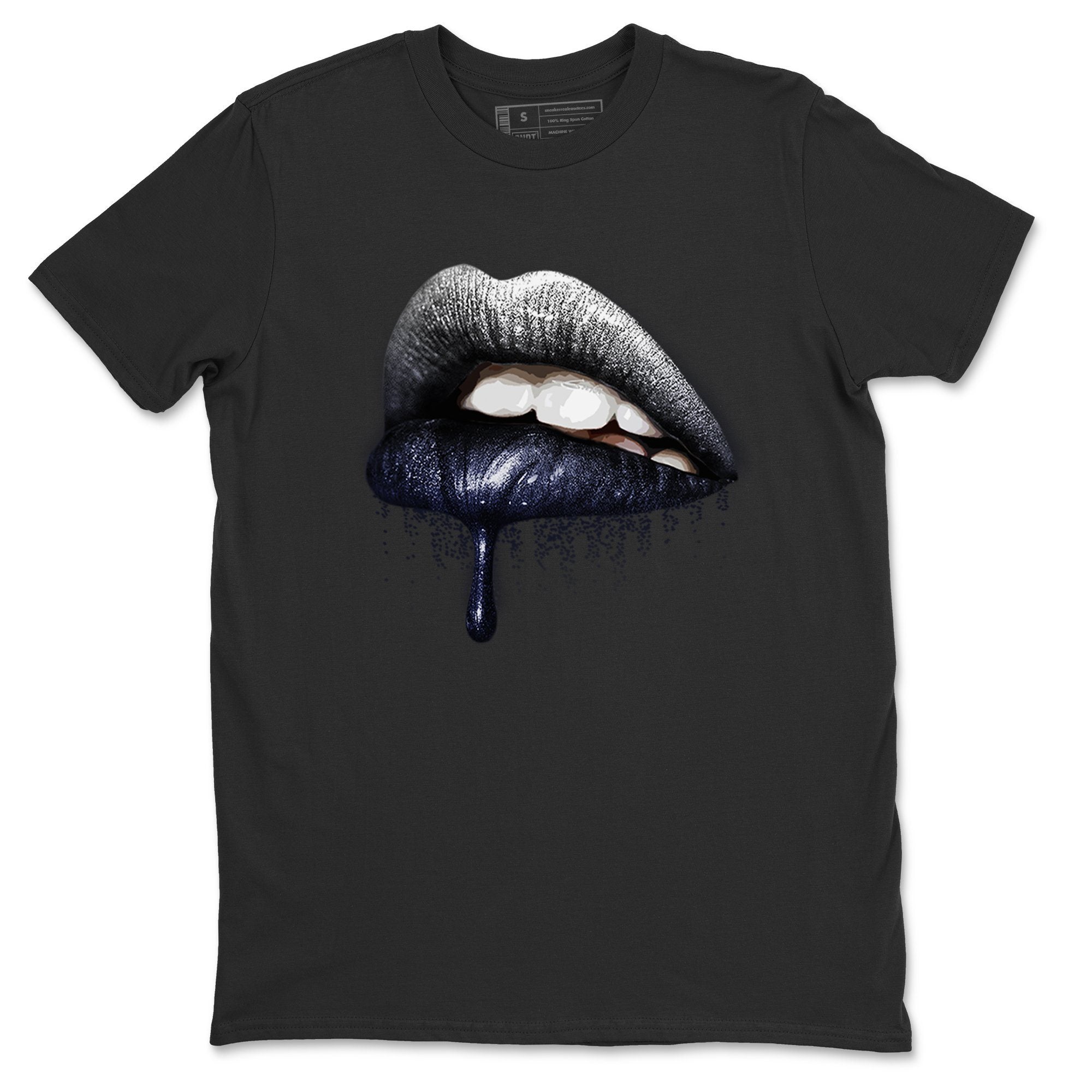 Dripping Lips Unisex Tops - Air Jordan 1 Midnight Navy