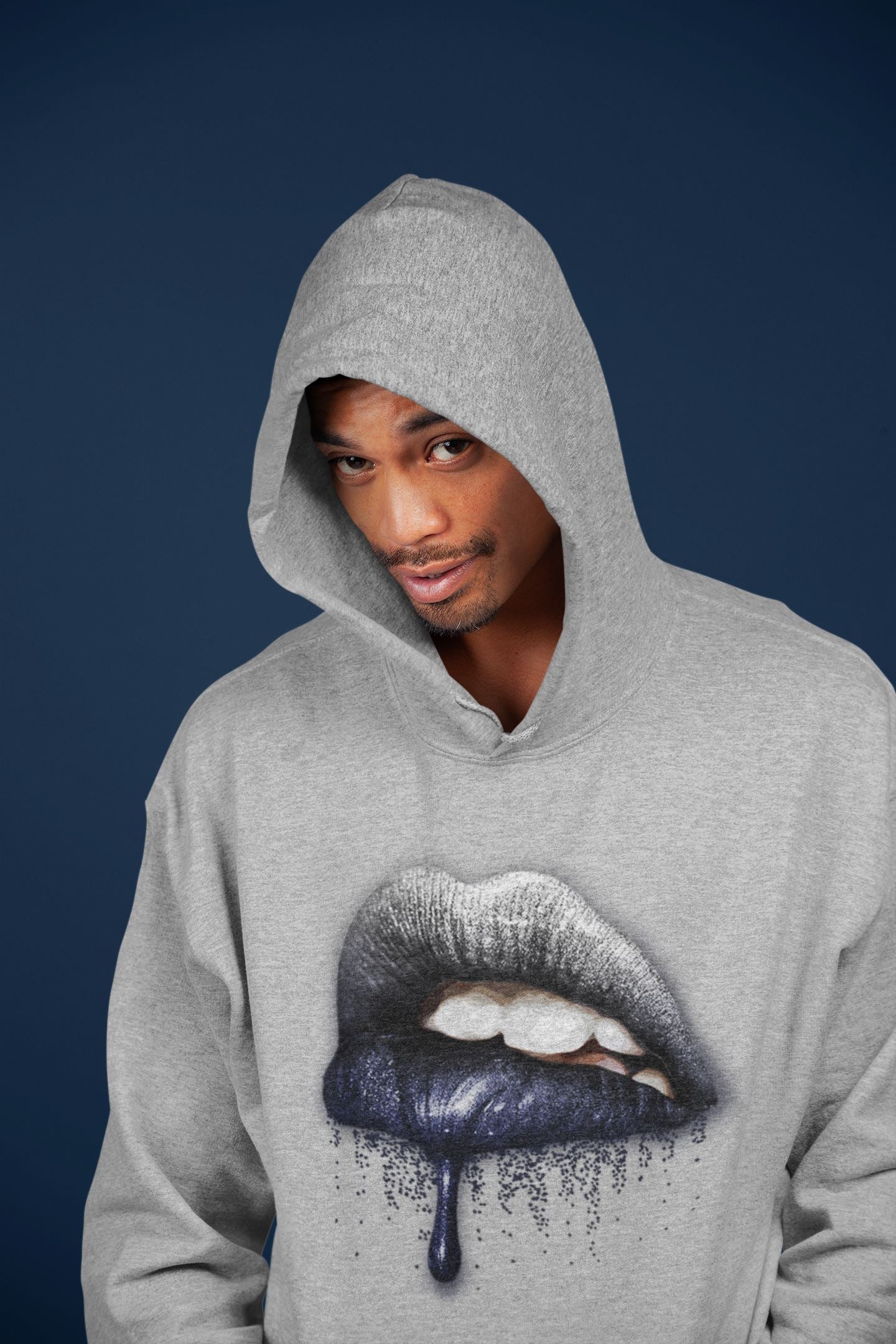 Dripping Lips Unisex Tops - Air Jordan 1 Midnight Navy