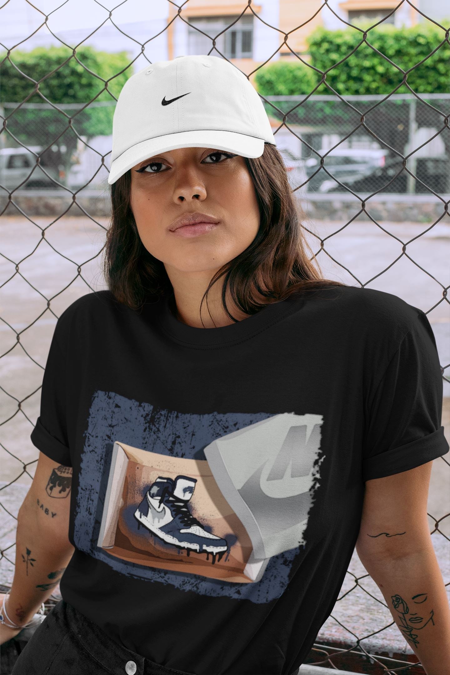 New Kicks Unisex Tops - Air Jordan 1 Midnight Navy