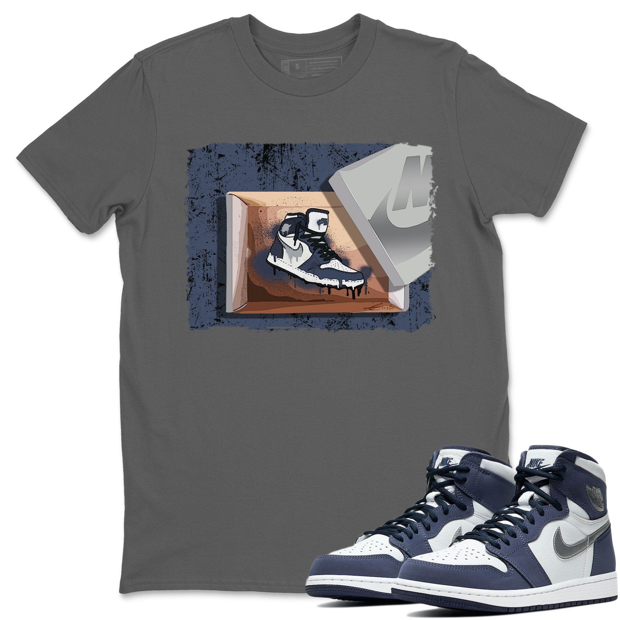 New Kicks Unisex Tops - Air Jordan 1 Midnight Navy