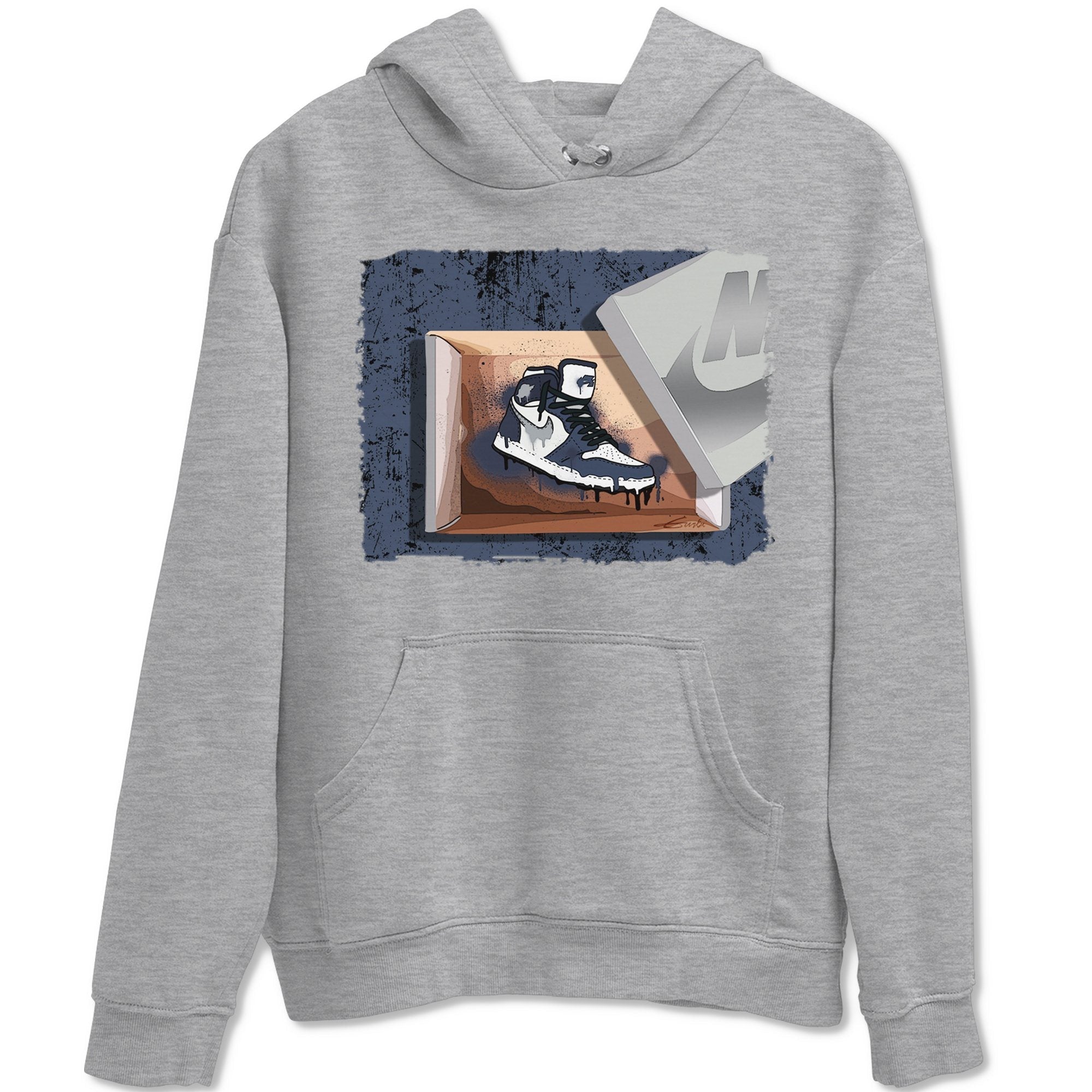 New Kicks Unisex Tops - Air Jordan 1 Midnight Navy