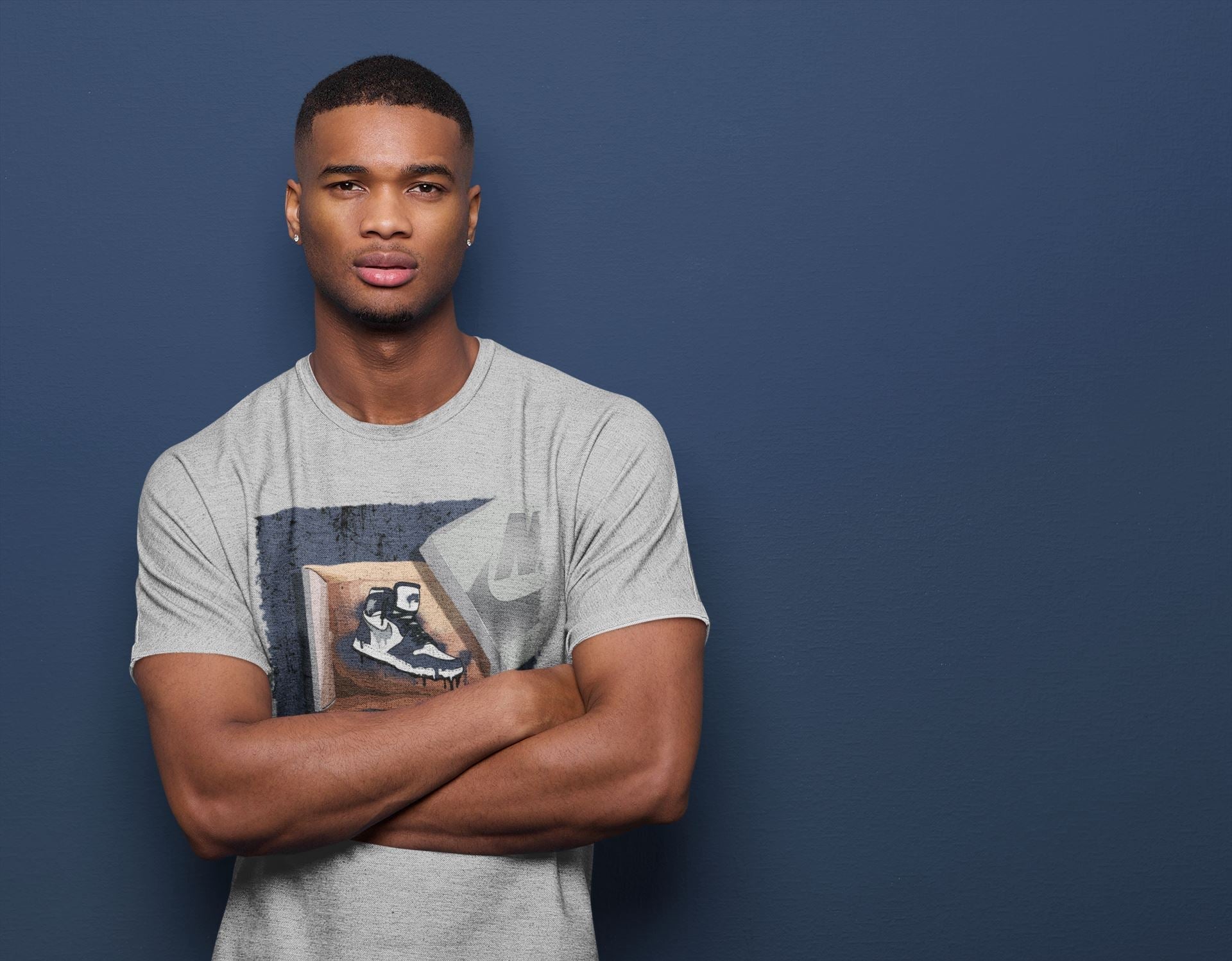 New Kicks Unisex Tops - Air Jordan 1 Midnight Navy