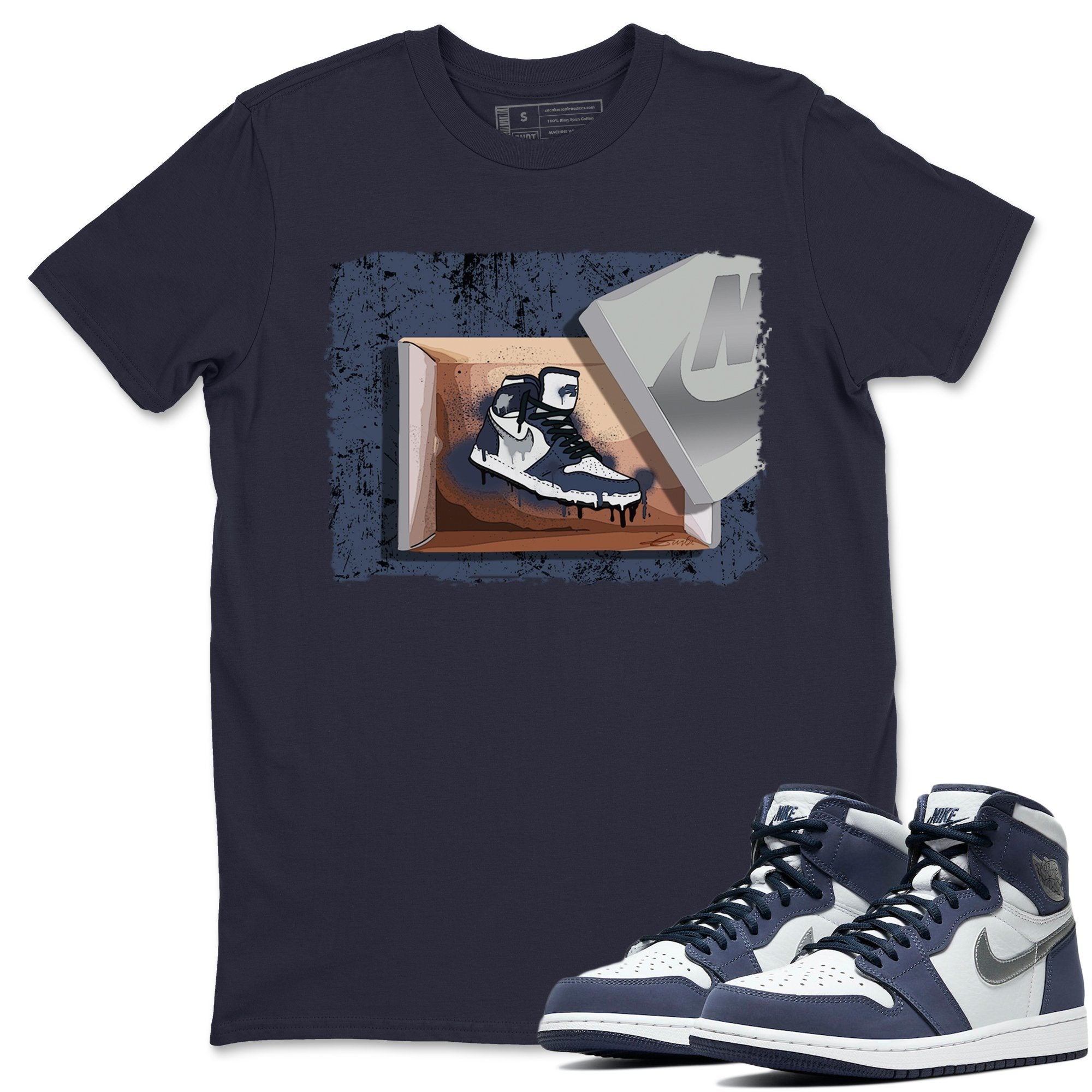 New Kicks Unisex Tops - Air Jordan 1 Midnight Navy