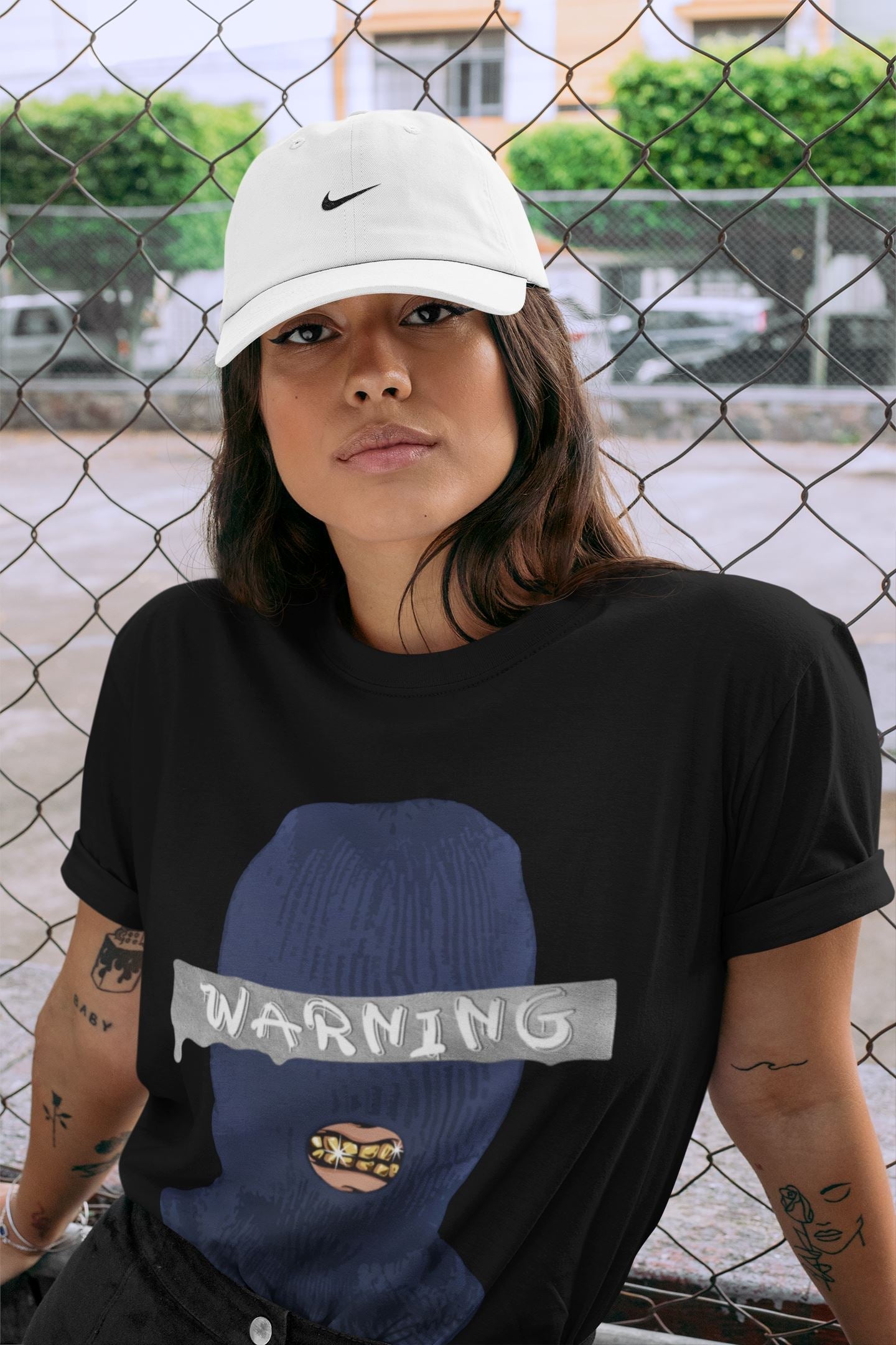 Warning Unisex Tops - Air Jordan 1 Midnight Navy