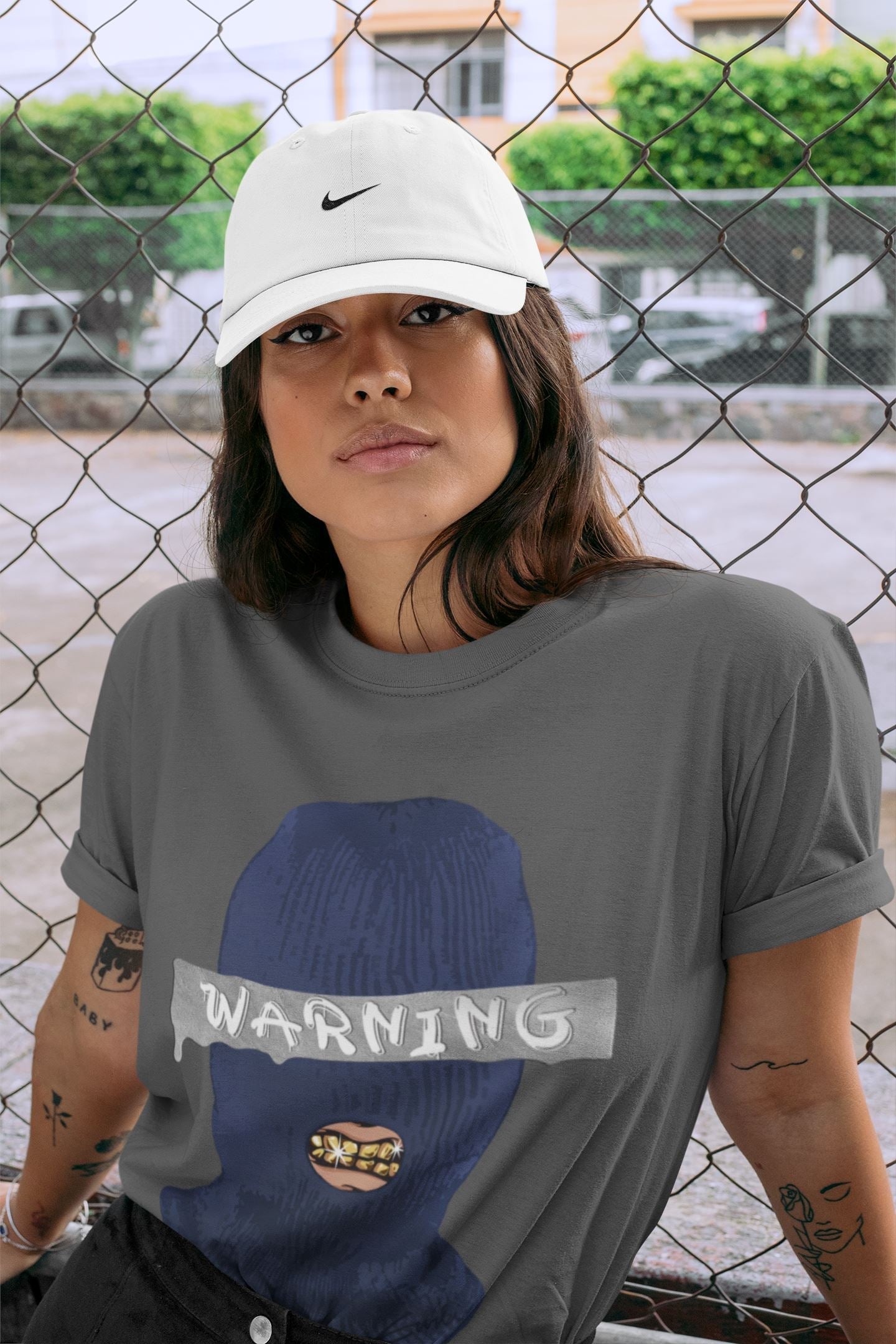 Warning Unisex Tops - Air Jordan 1 Midnight Navy