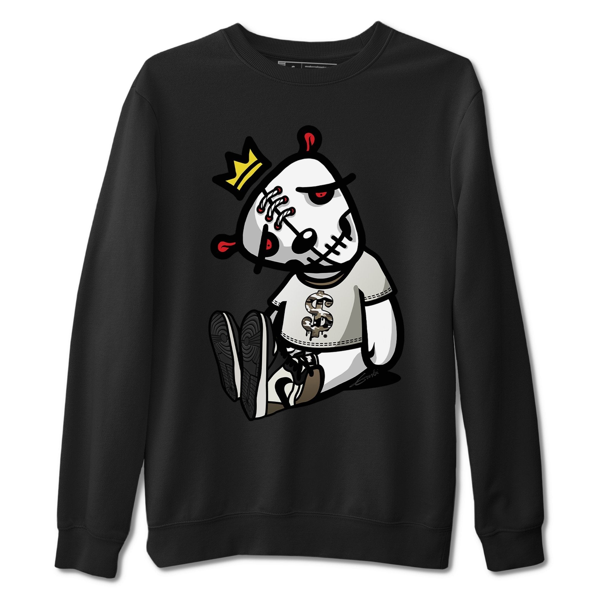 Dead Dolls Unisex Tops - Air Jordan 1 Dark Mocha