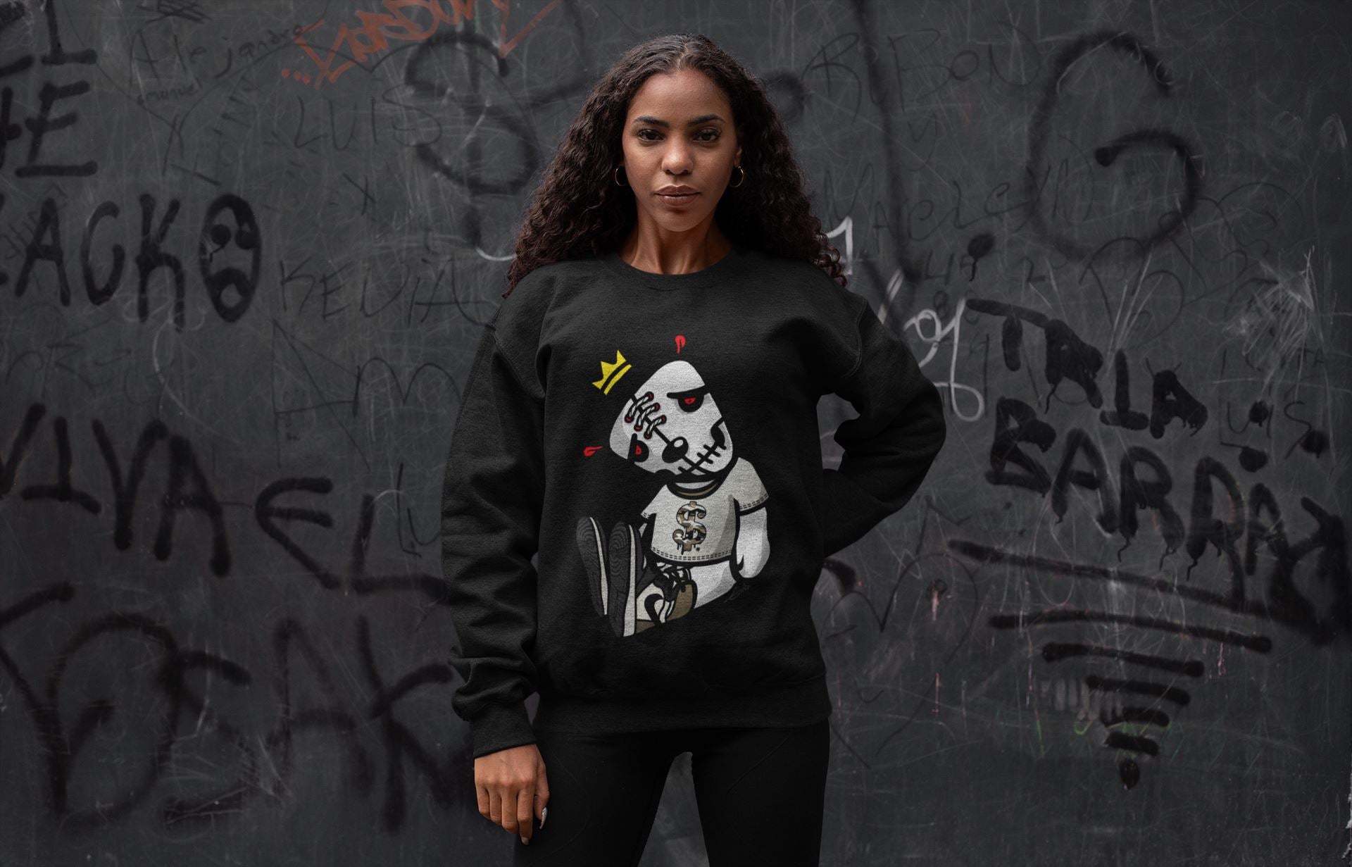 Dead Dolls Unisex Tops - Air Jordan 1 Dark Mocha