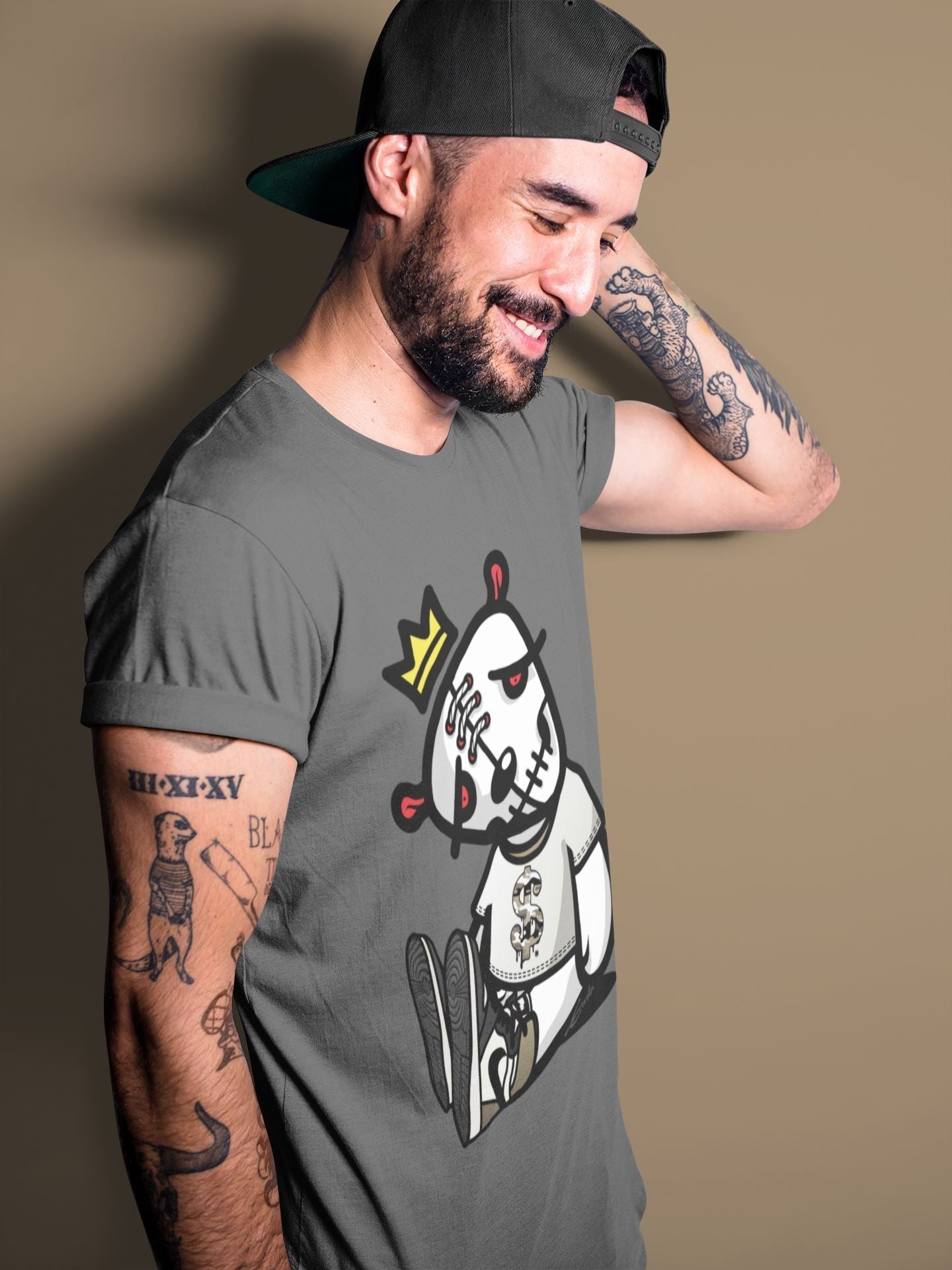 Dead Dolls Unisex Tops - Air Jordan 1 Dark Mocha