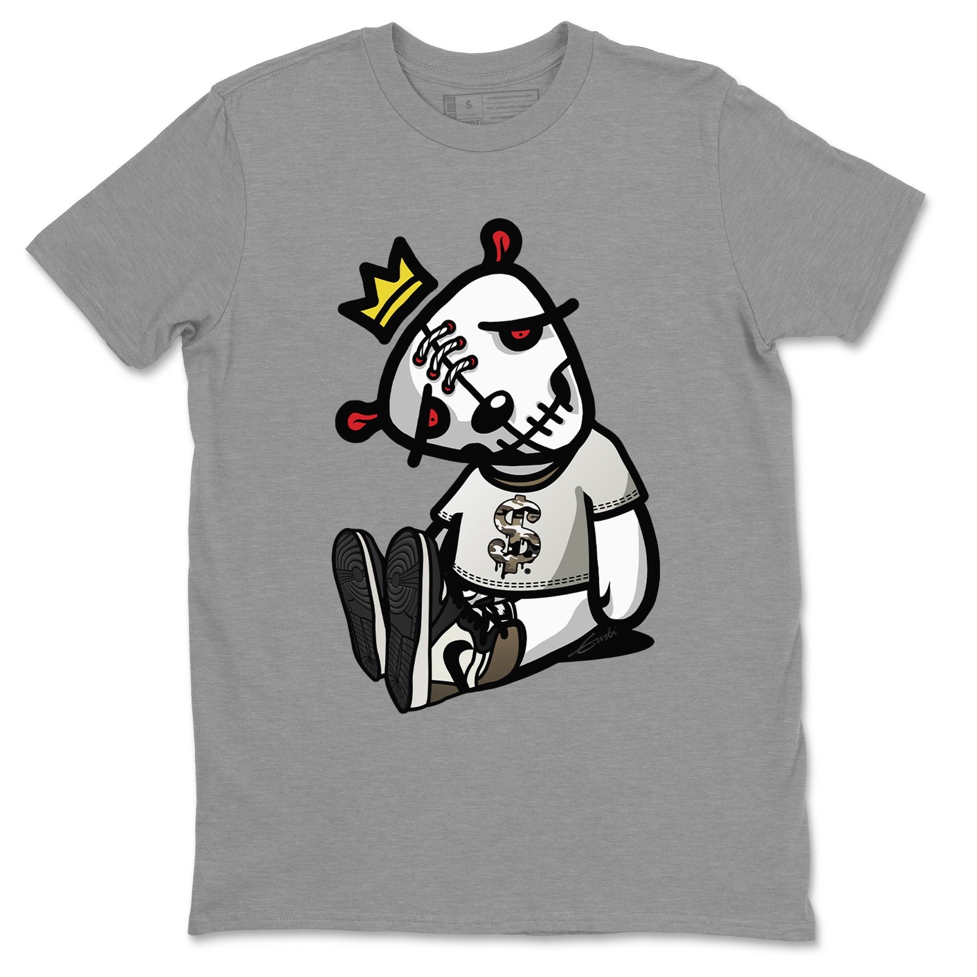 Dead Dolls Unisex Tops - Air Jordan 1 Dark Mocha