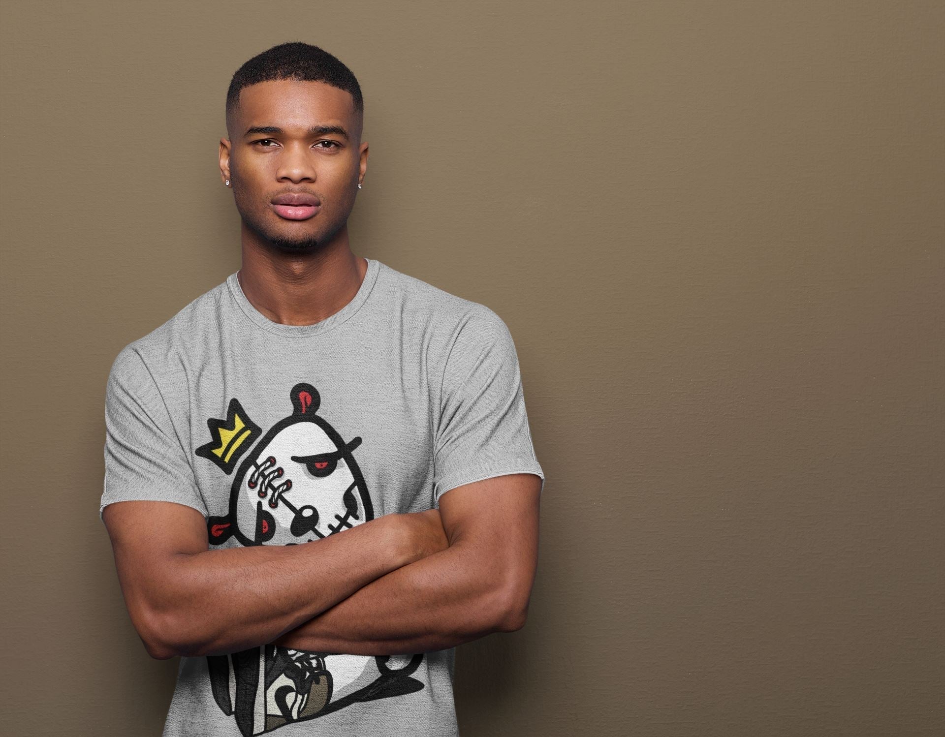 Dead Dolls Unisex Tops - Air Jordan 1 Dark Mocha
