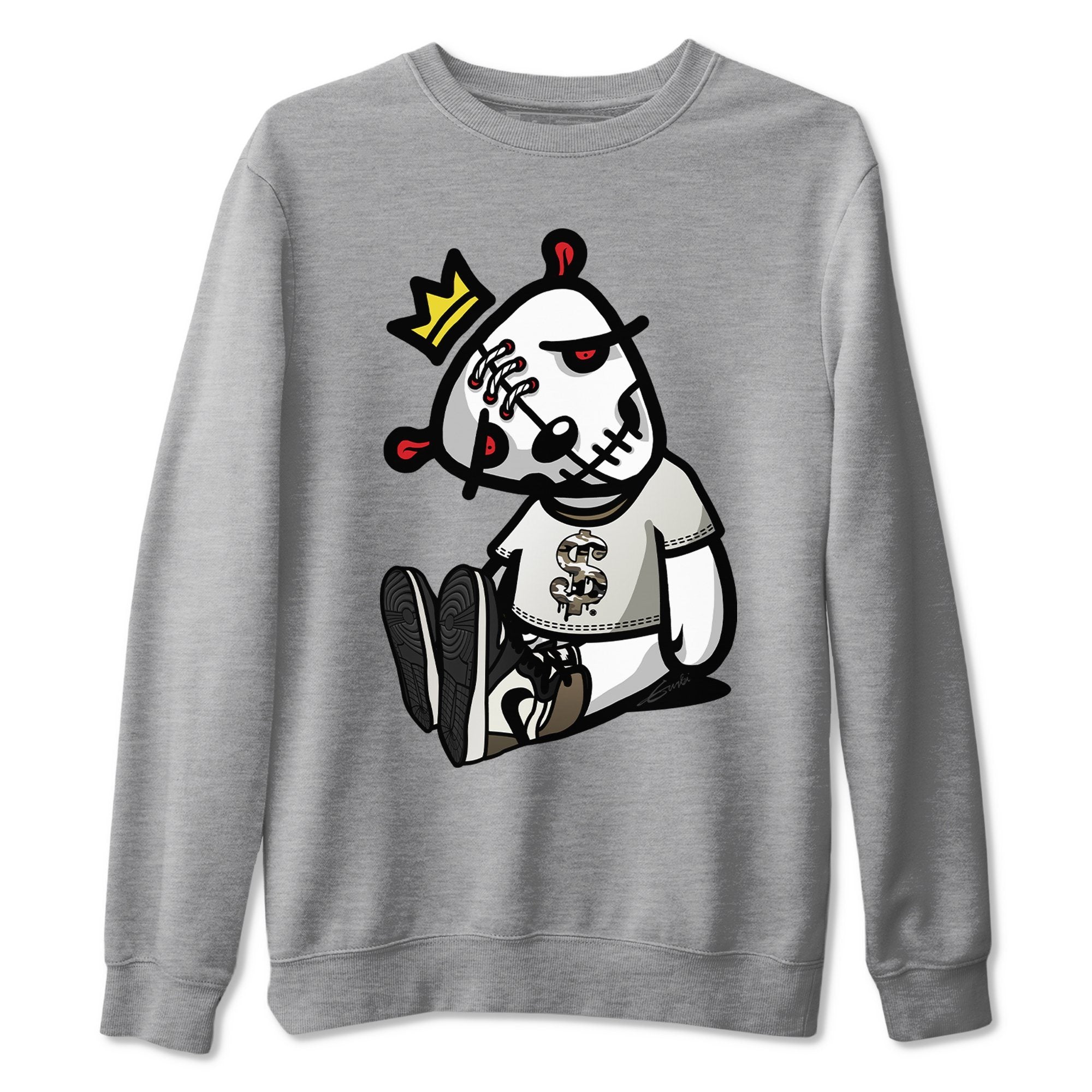 Dead Dolls Unisex Tops - Air Jordan 1 Dark Mocha