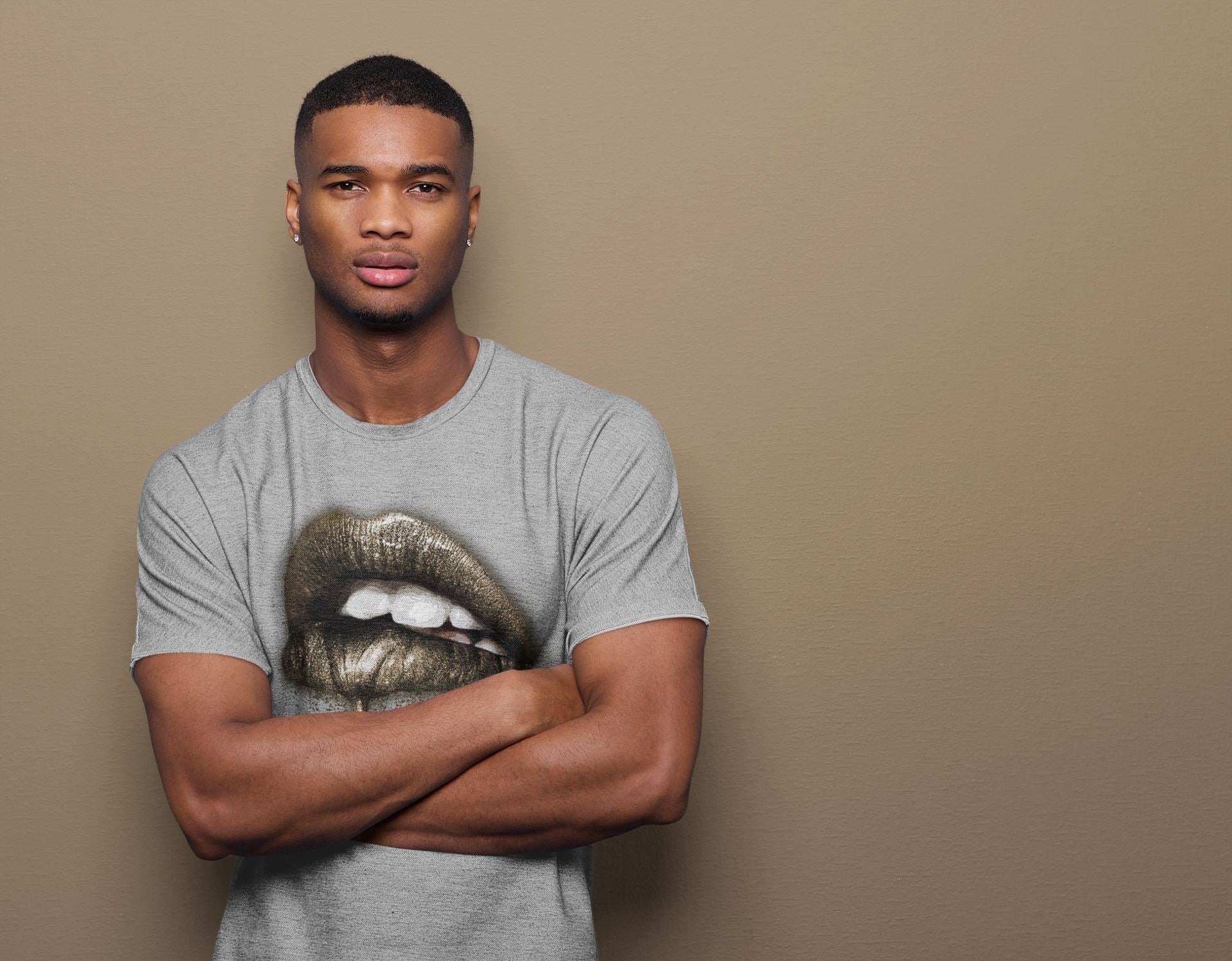 Dripping Lips Unisex Tops - Air Jordan 1 Dark Mocha